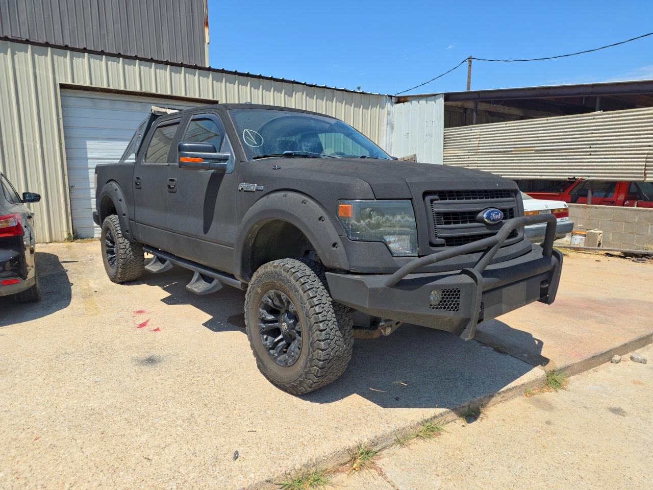 2013 Ford F150 Supercrew Black vin: 1FTFW1ETXDKD47122
