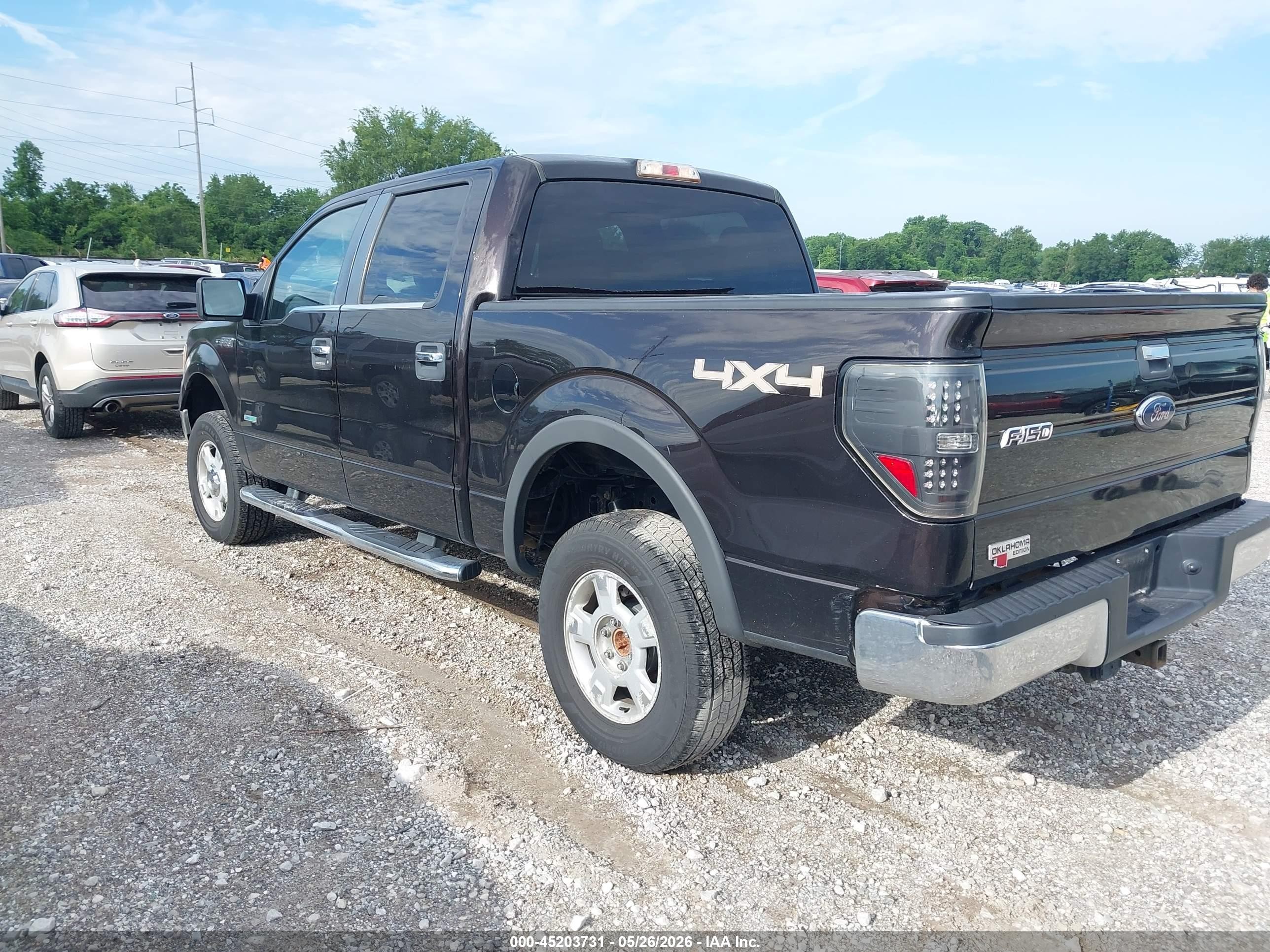 2013 Ford F-150 Xlt Black vin: 1FTFW1ETXDKD53048