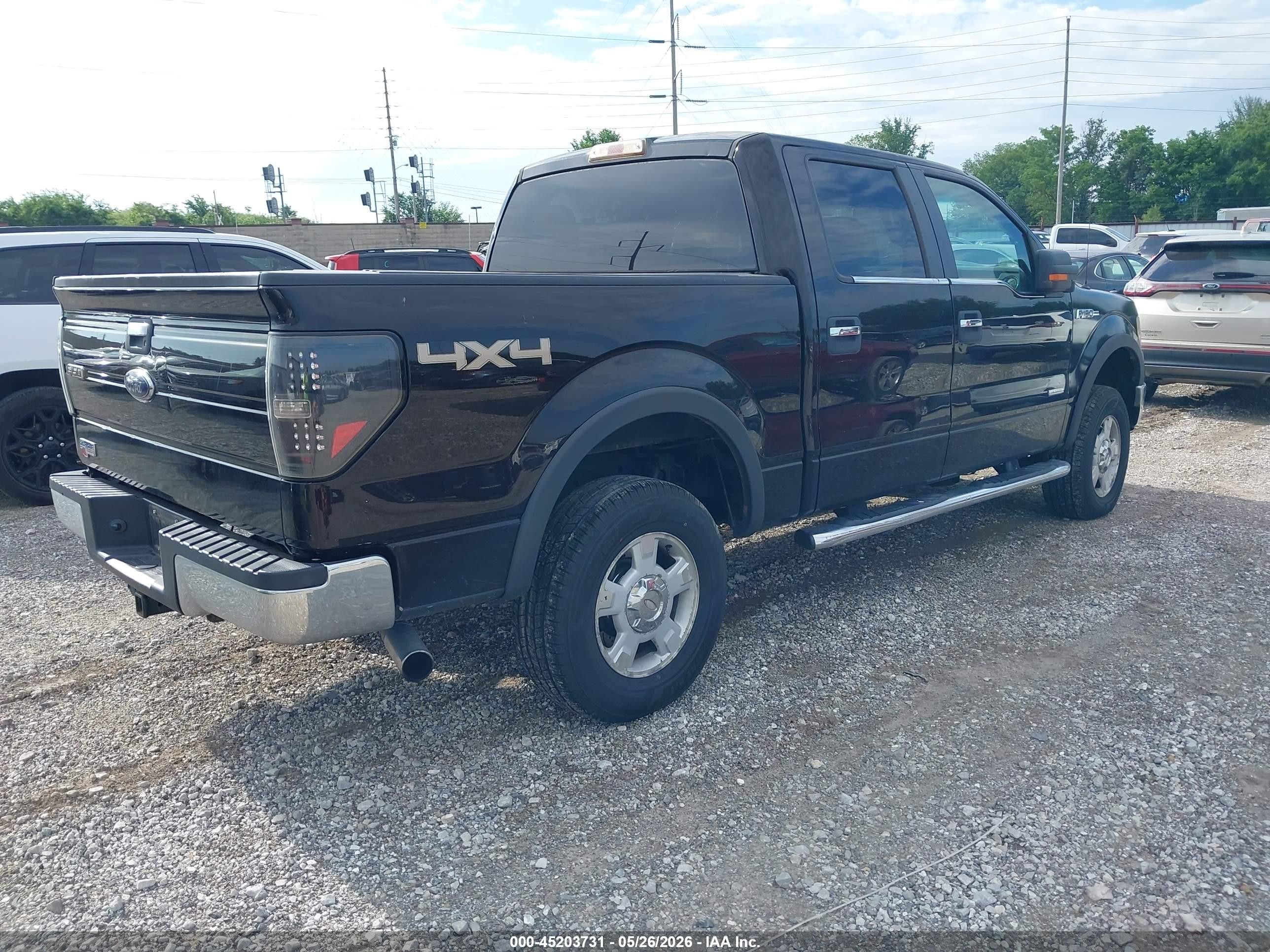 2013 Ford F-150 Xlt Black vin: 1FTFW1ETXDKD53048
