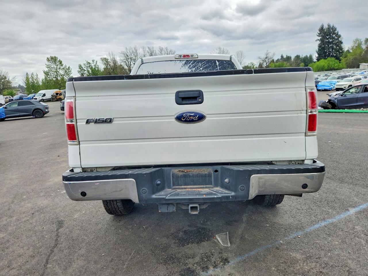 2013 Ford F150 Supercrew Белый vin: 1FTFW1ETXDKD70075