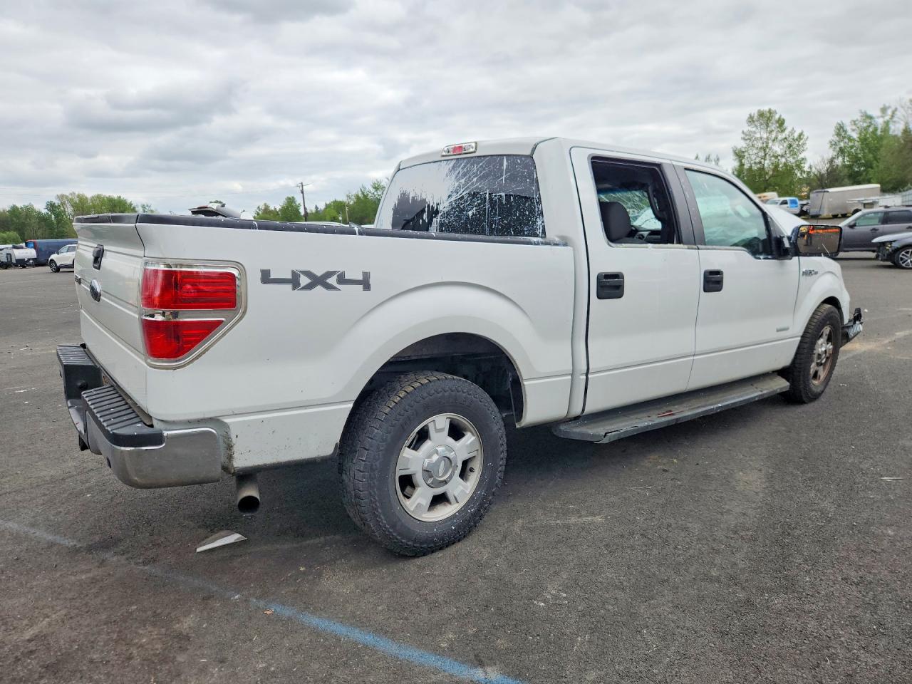 2013 Ford F150 Supercrew Белый vin: 1FTFW1ETXDKD70075
