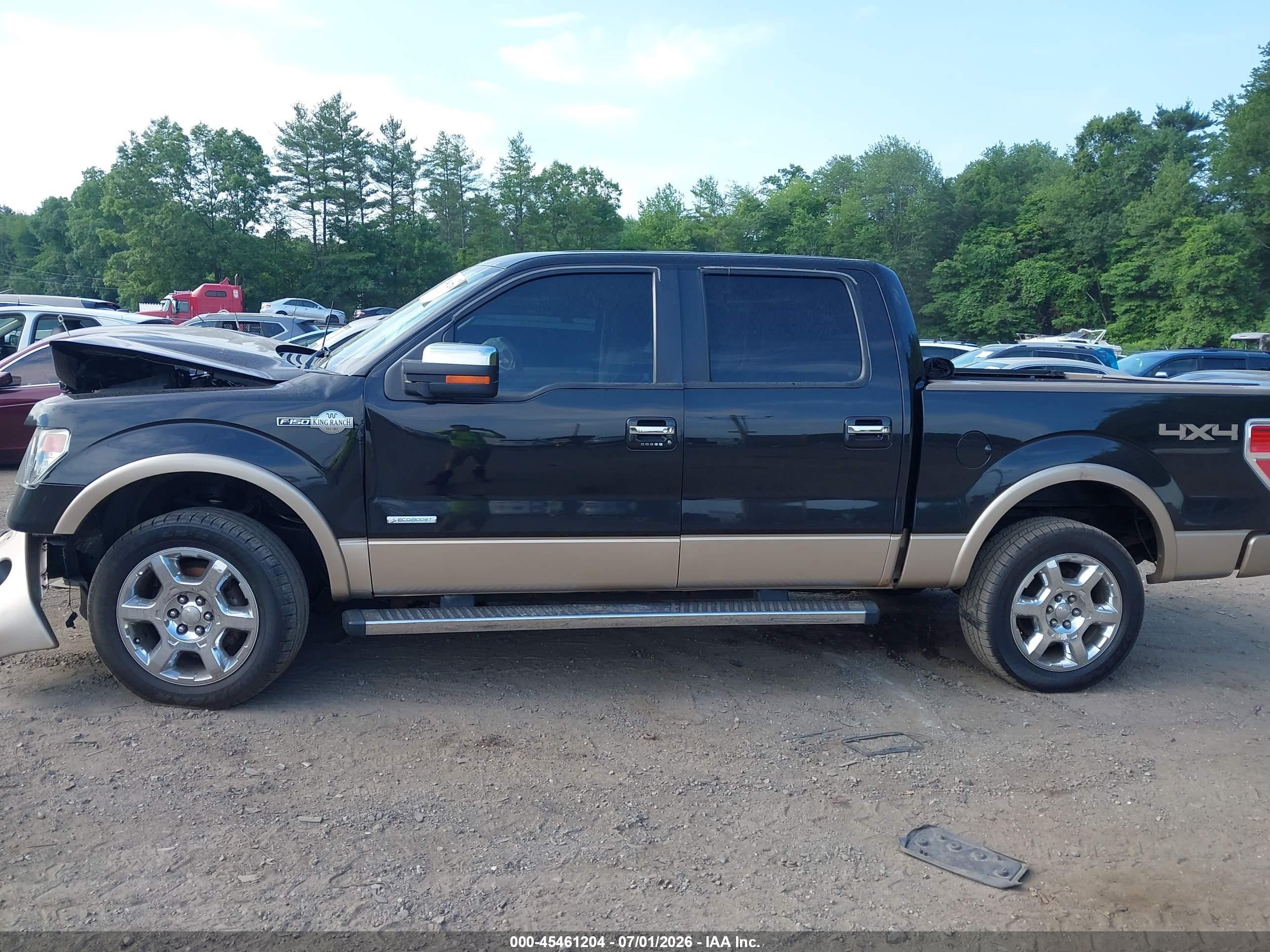2013 Ford F-150 Fx4/king Ranch/lariat/limited/platinum/xl/xlt Black vin: 1FTFW1ETXDKD99172