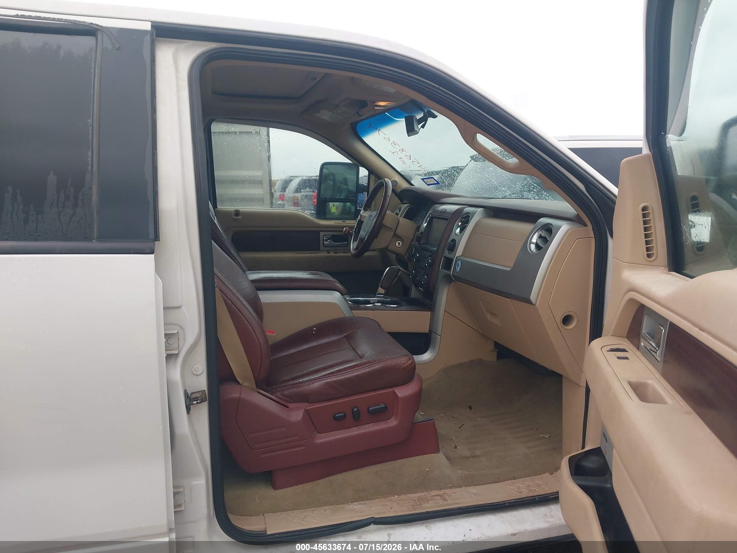 2013 Ford F-150 King Ranch White vin: 1FTFW1ETXDKE10767