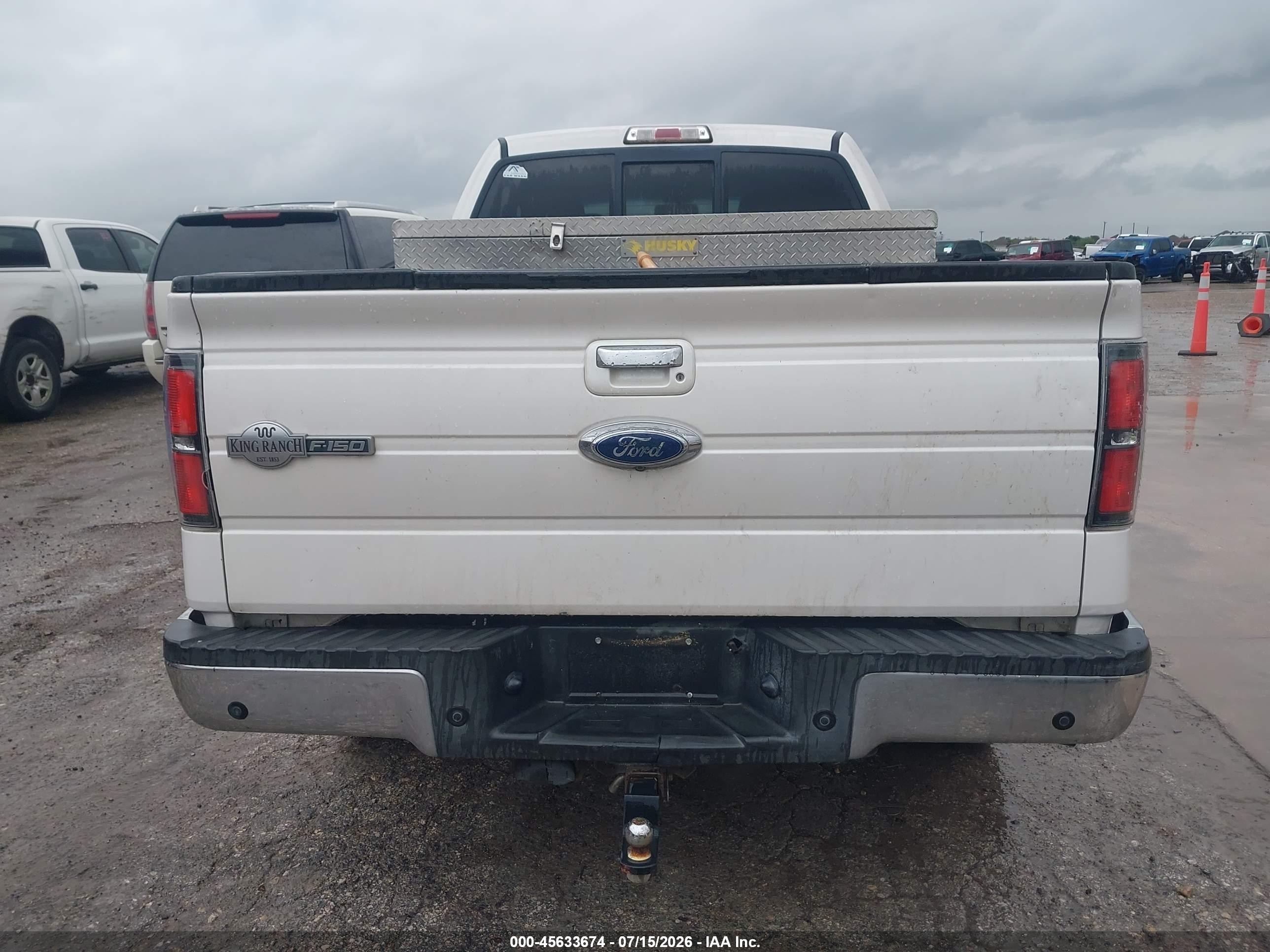 2013 Ford F-150 King Ranch White vin: 1FTFW1ETXDKE10767