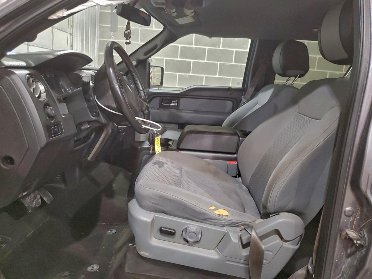 2013 Ford F150 Supercrew Gray vin: 1FTFW1ETXDKE11000