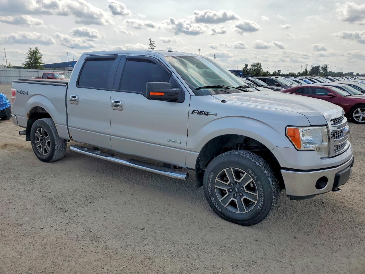 2013 Ford F150 Supercrew Серый vin: 1FTFW1ETXDKE28136