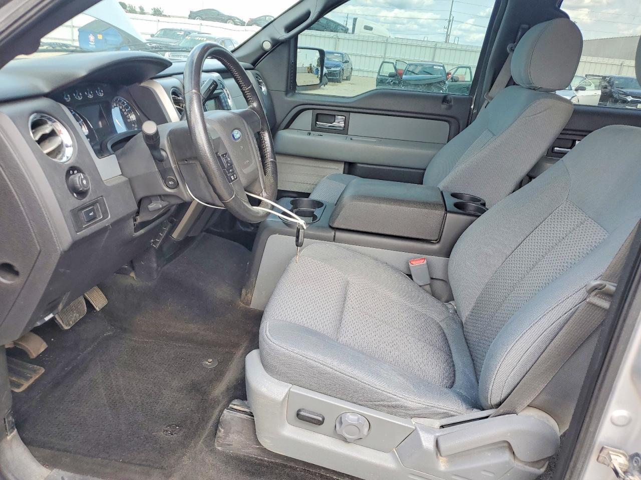 2013 Ford F150 Supercrew Серый vin: 1FTFW1ETXDKE28136