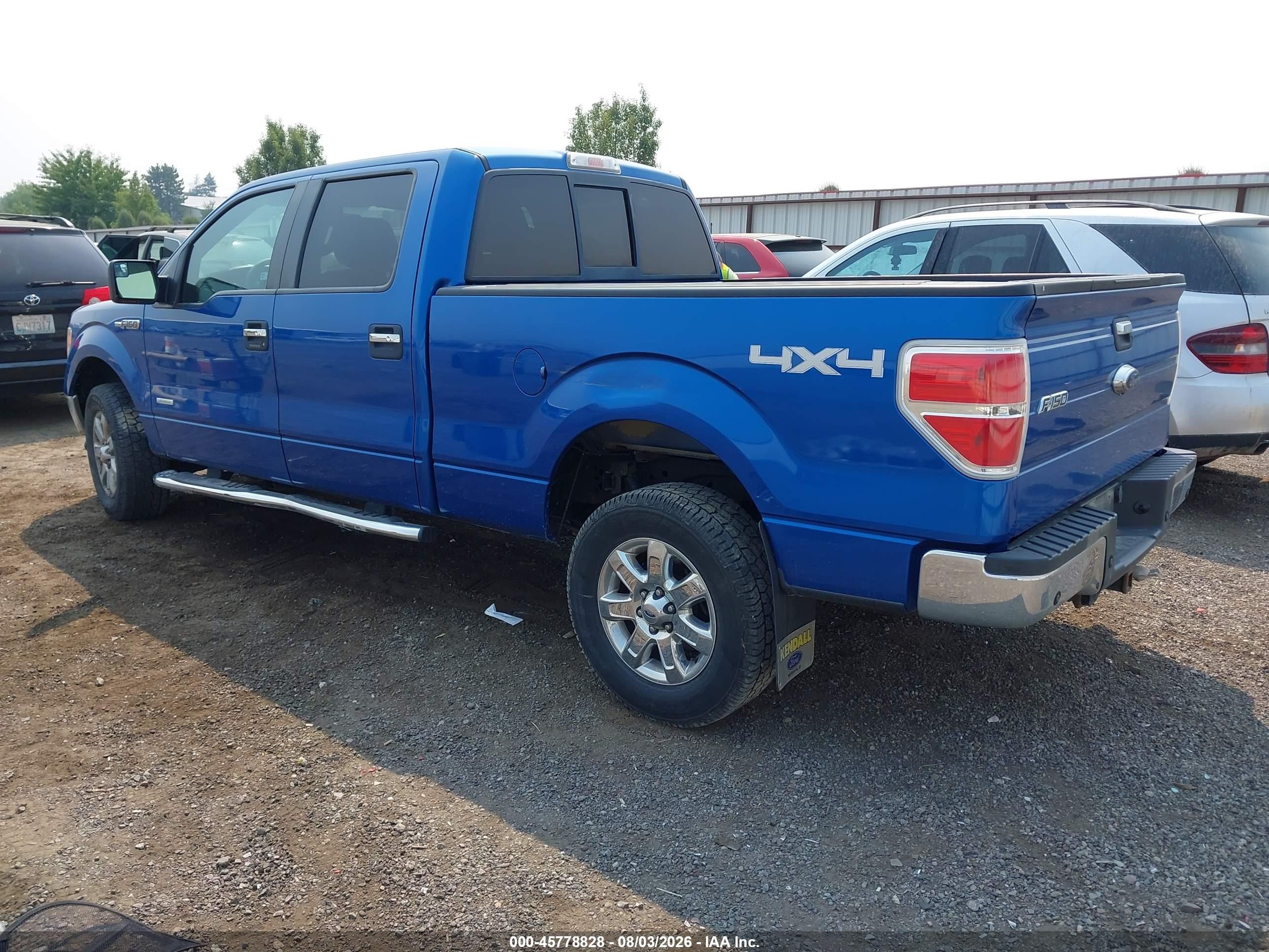 2013 Ford F-150 Xlt Синий vin: 1FTFW1ETXDKE39816