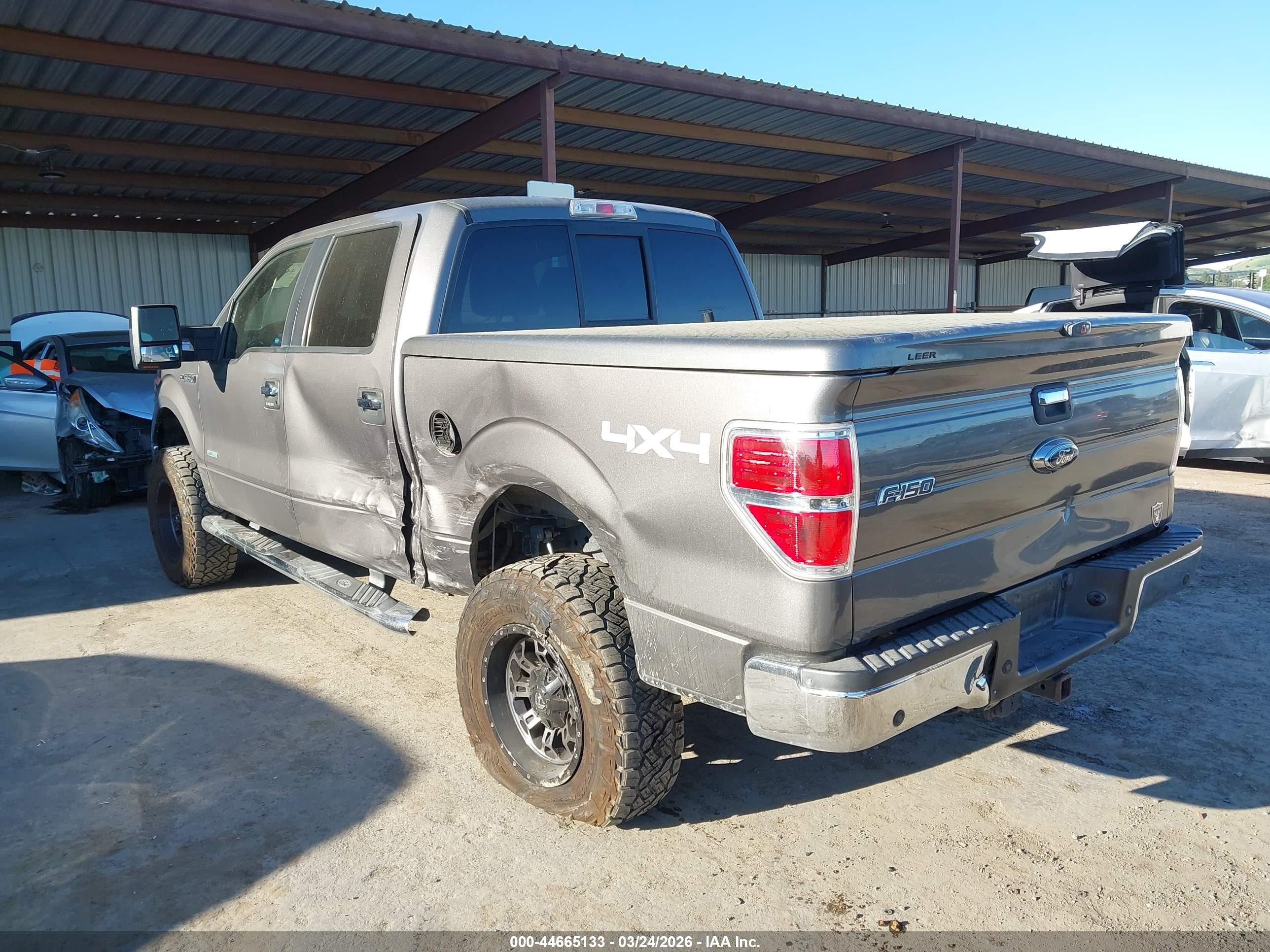 2013 Ford F-150 Xlt Gray vin: 1FTFW1ETXDKE62075