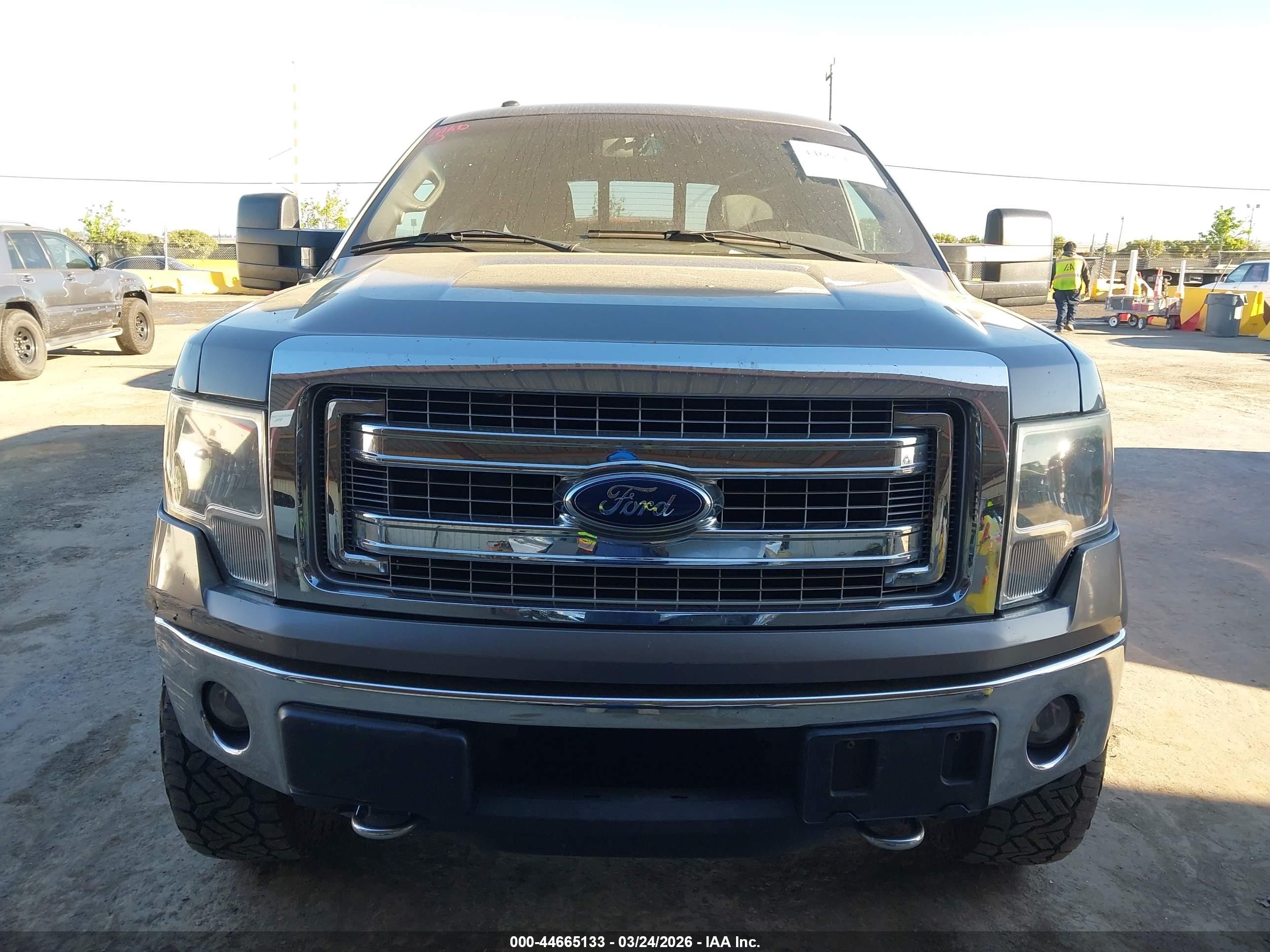 2013 Ford F-150 Xlt Gray vin: 1FTFW1ETXDKE62075