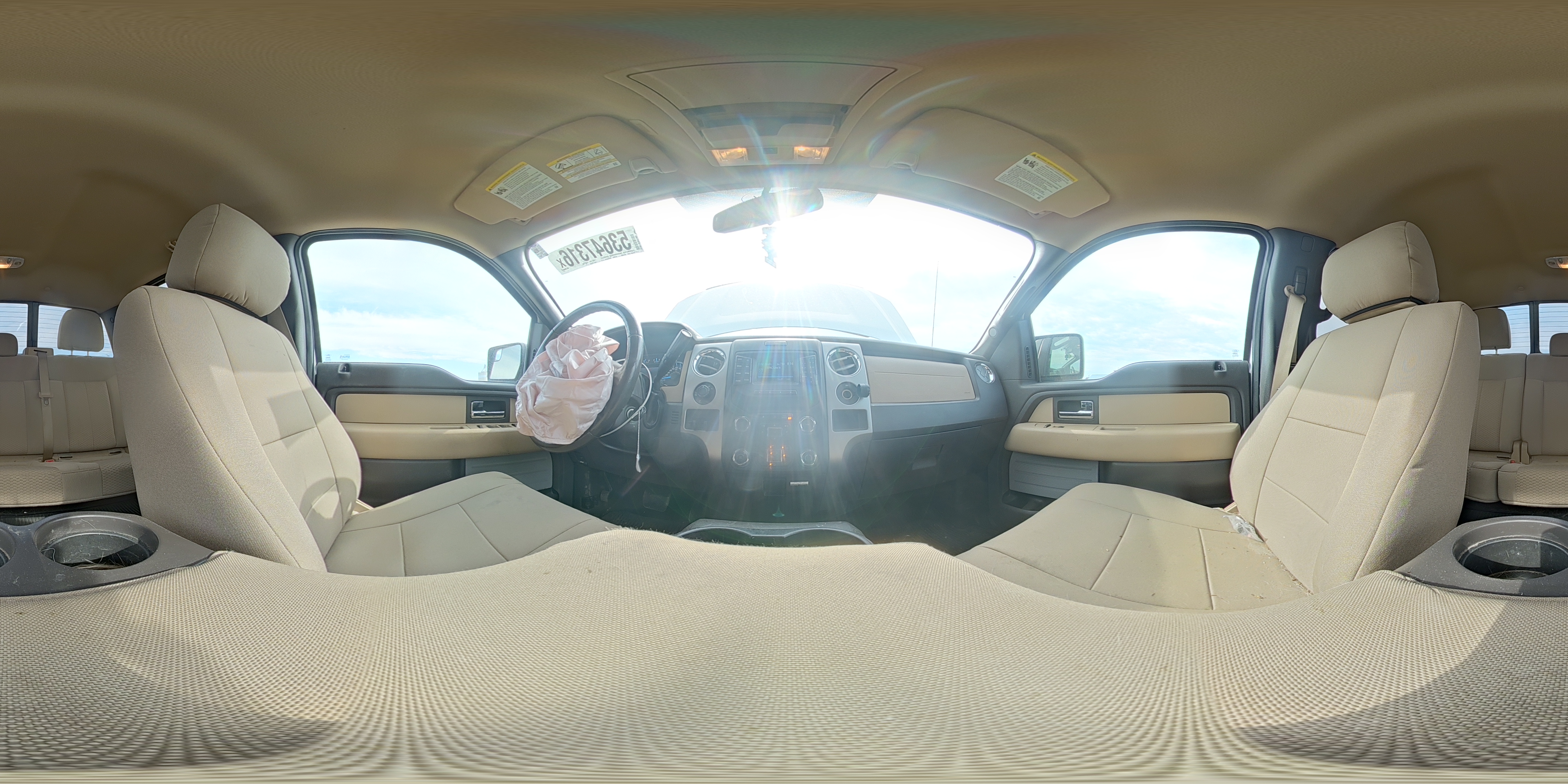 2013 Ford F150 Supercrew White vin: 1FTFW1ETXDKF14370