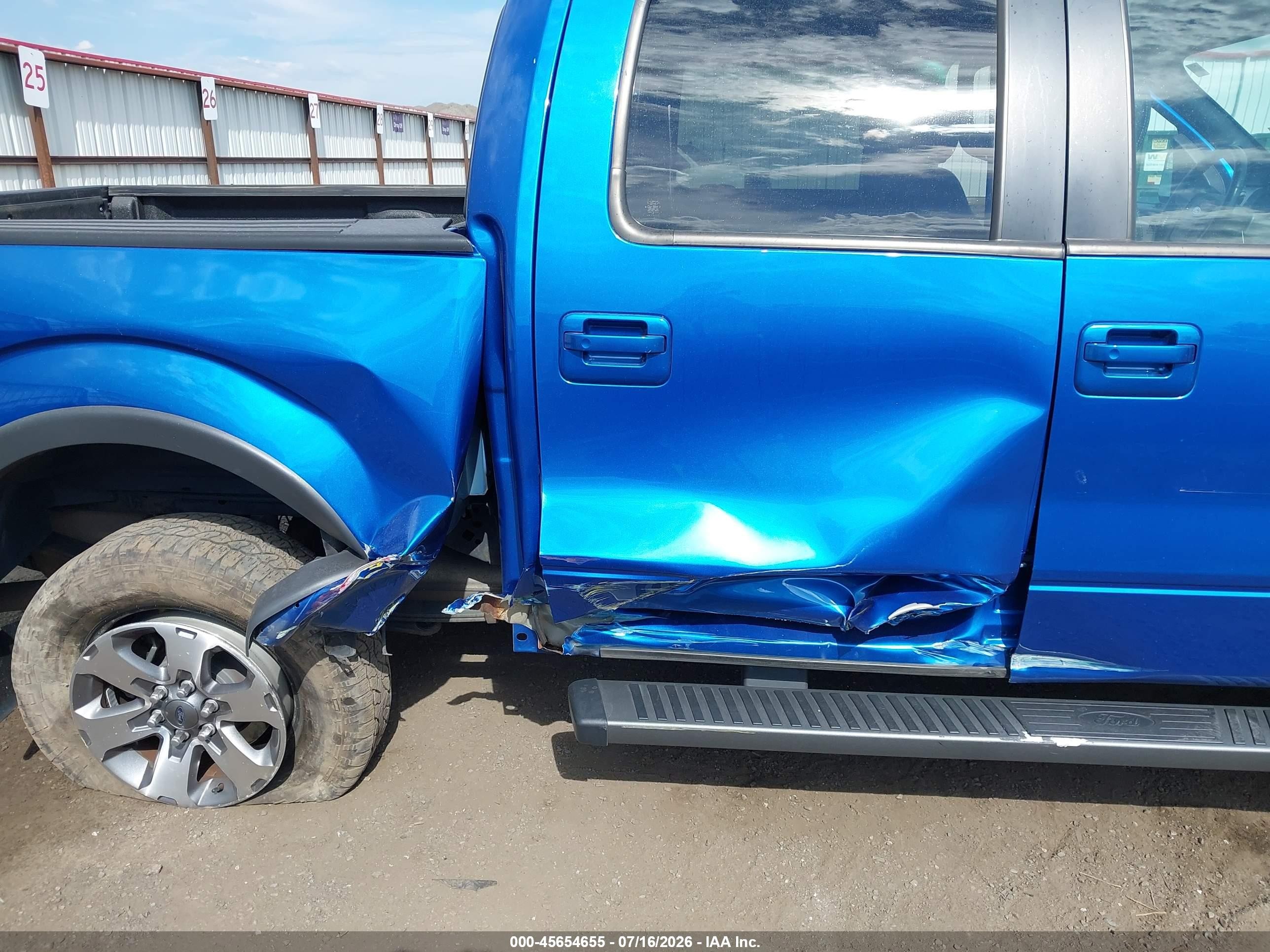 2013 Ford F-150 Fx4 Blue vin: 1FTFW1ETXDKF37180