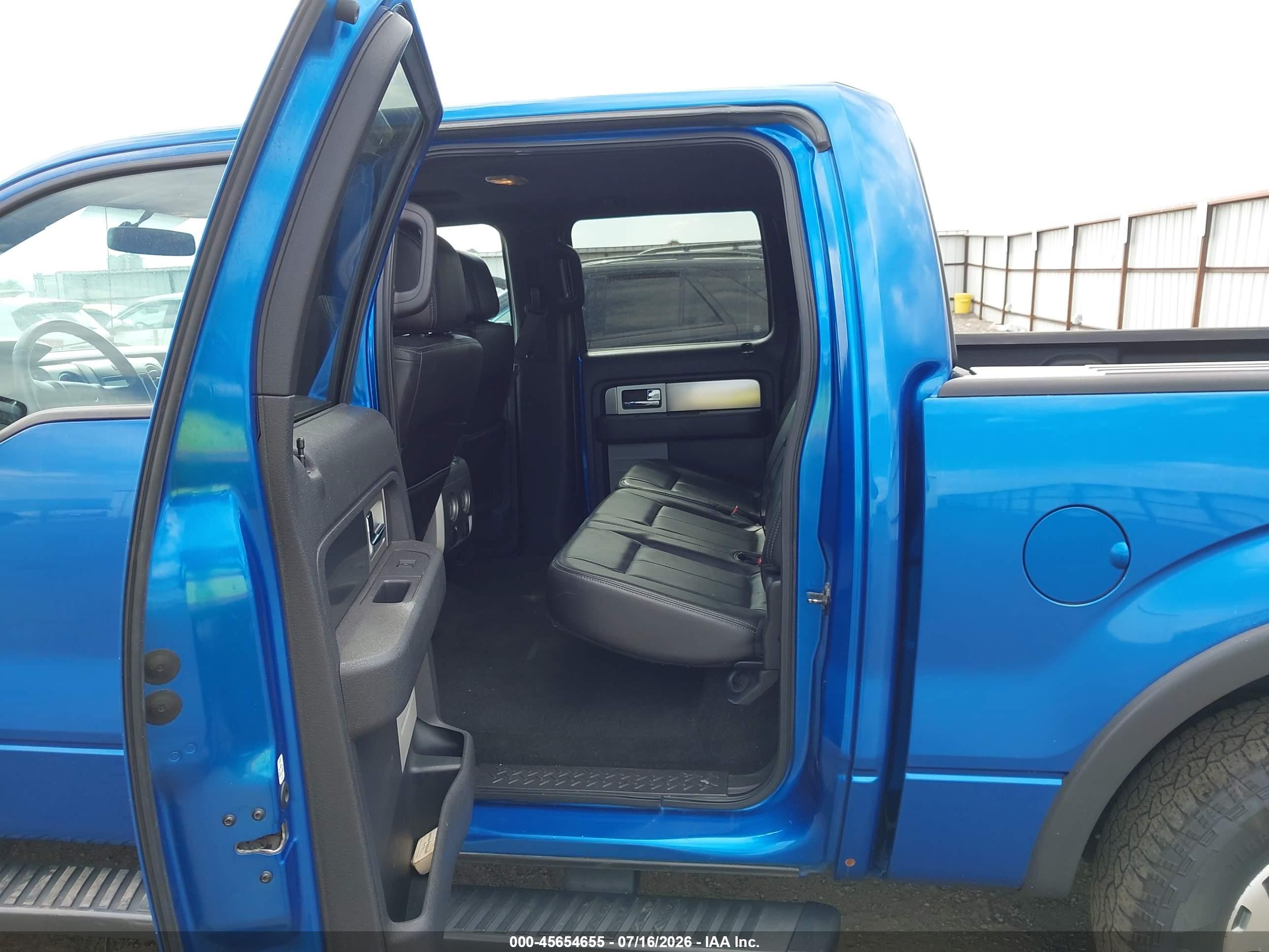 2013 Ford F-150 Fx4 Blue vin: 1FTFW1ETXDKF37180