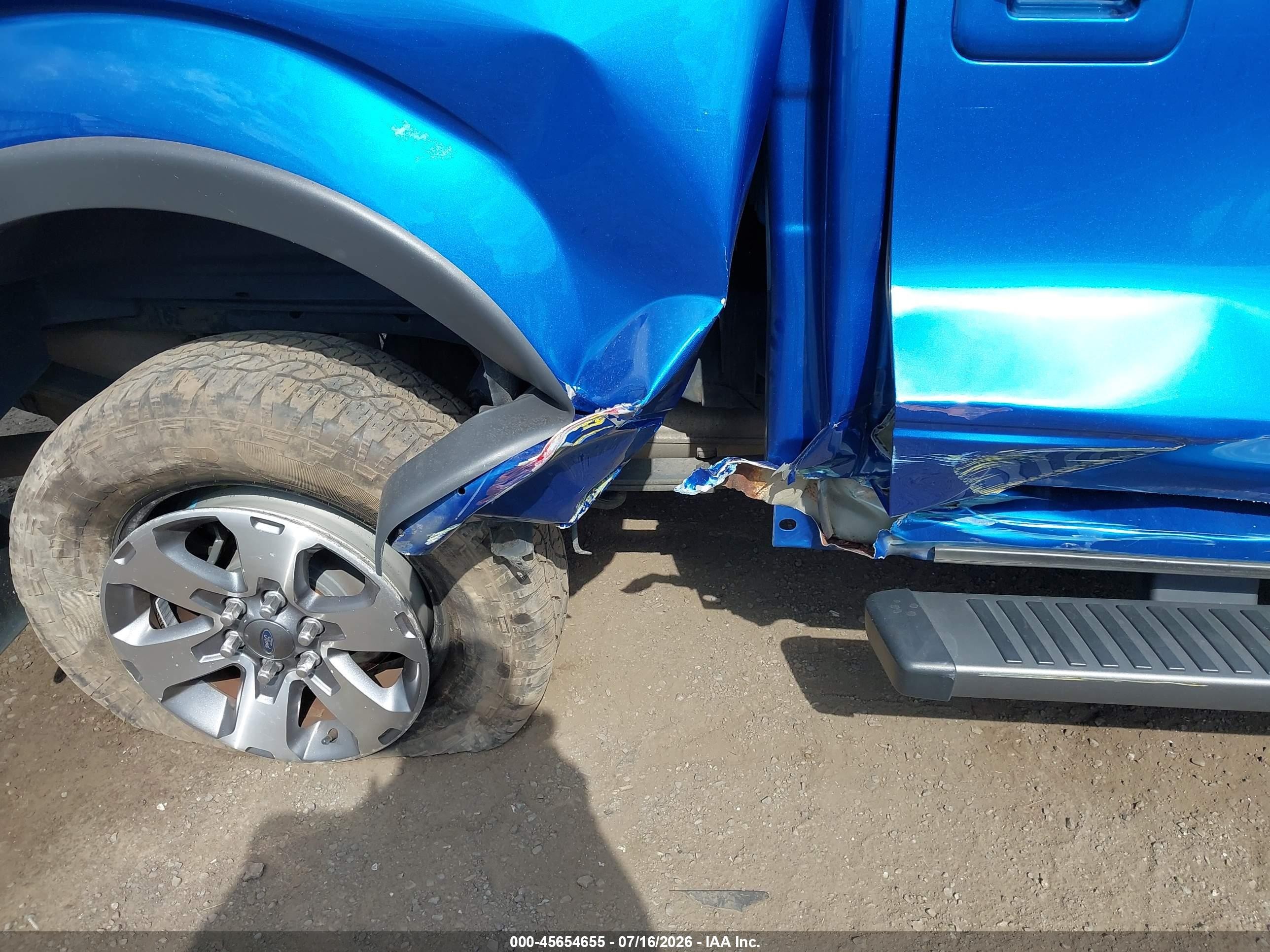2013 Ford F-150 Fx4 Blue vin: 1FTFW1ETXDKF37180