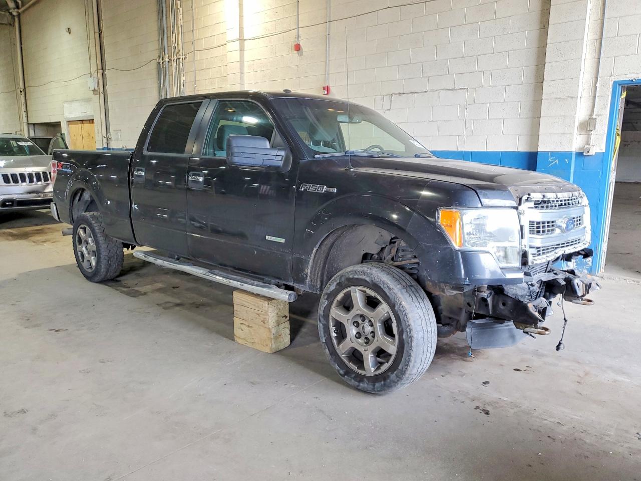 2013 Ford F150 Supercrew Black vin: 1FTFW1ETXDKF39575