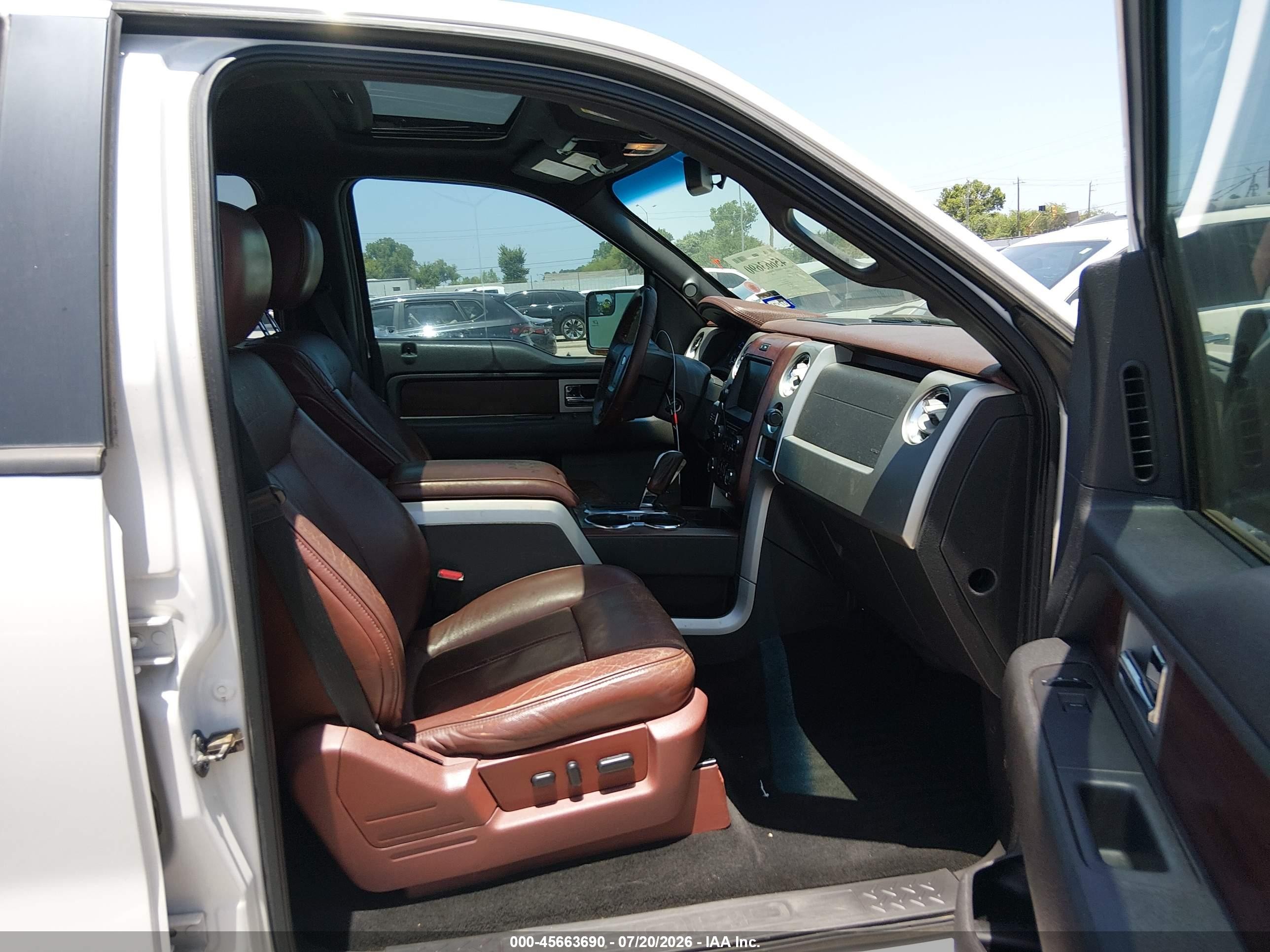 2013 Ford F-150 King Ranch White vin: 1FTFW1ETXDKG23170