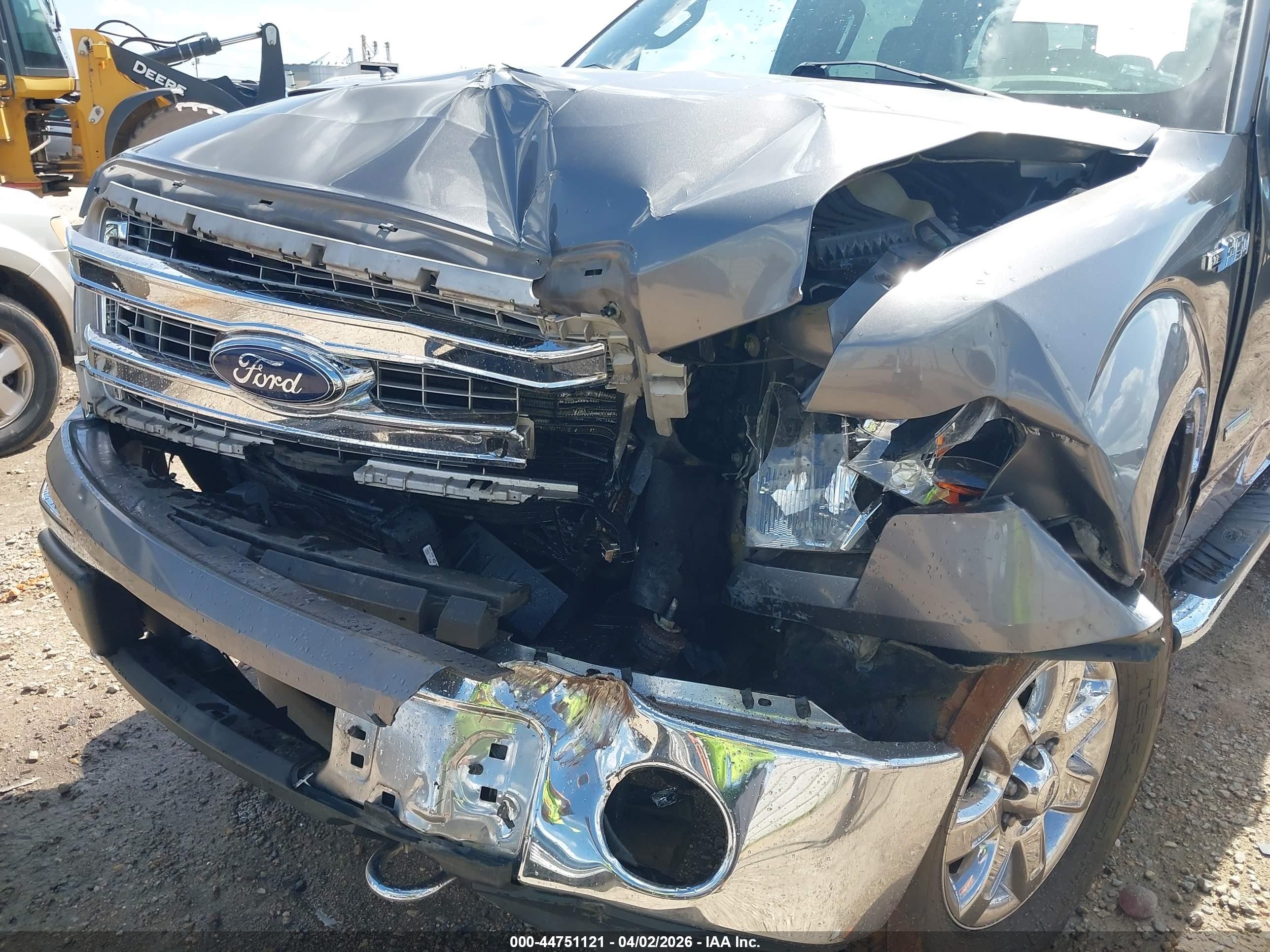 2013 Ford F-150 Xlt Серый vin: 1FTFW1ETXDKG38509