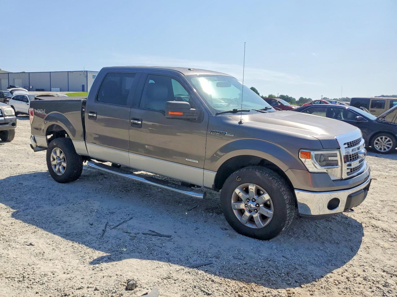 2014 Ford F150 Supercrew Gray vin: 1FTFW1ETXEFA81367