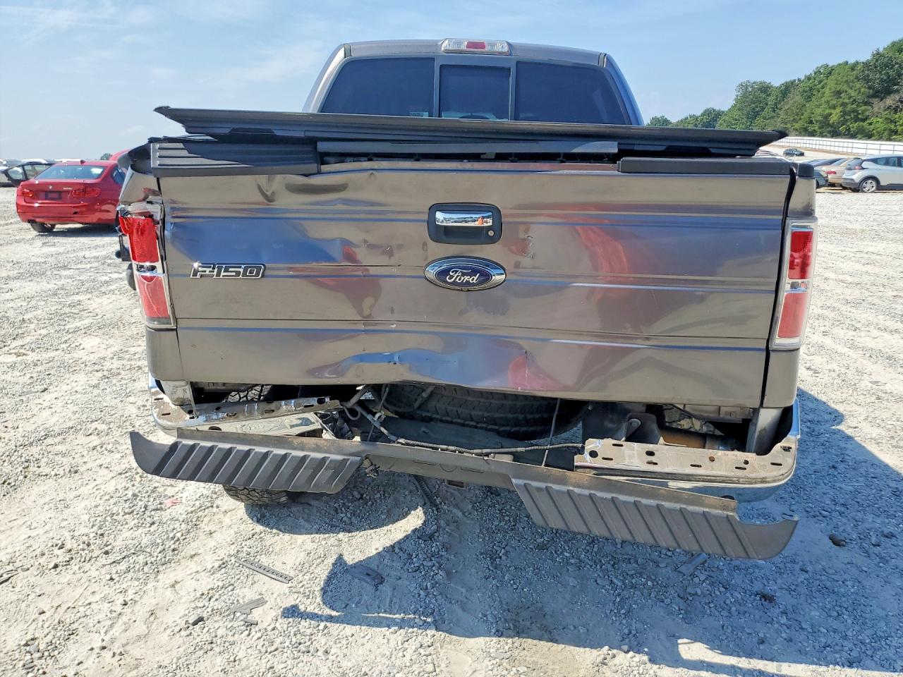 2014 Ford F150 Supercrew Gray vin: 1FTFW1ETXEFA81367