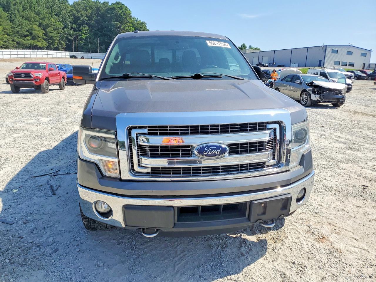 2014 Ford F150 Supercrew Gray vin: 1FTFW1ETXEFA81367