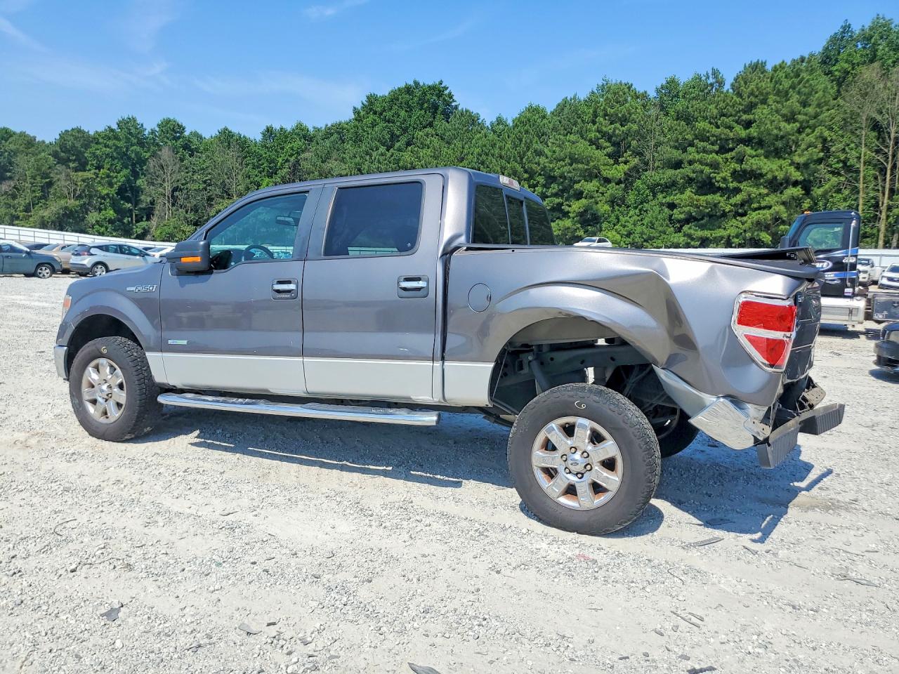 2014 Ford F150 Supercrew Gray vin: 1FTFW1ETXEFA81367
