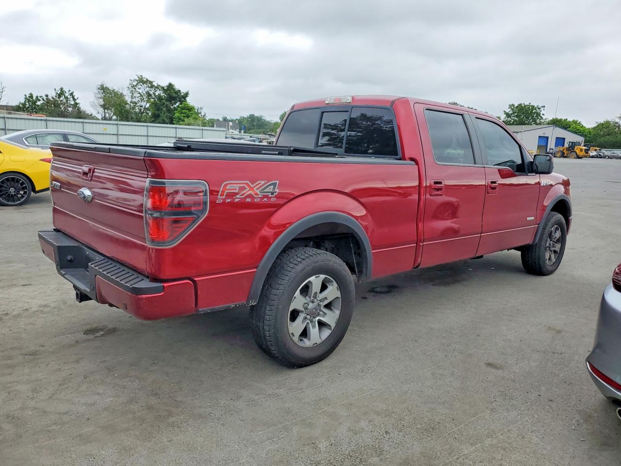 2014 Ford F150 Supercrew Red vin: 1FTFW1ETXEFA85760