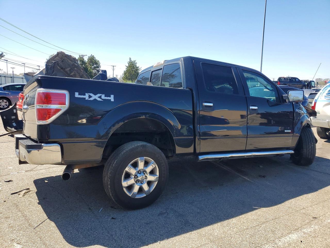 2014 Ford F150 Supercrew Черный vin: 1FTFW1ETXEFB27926