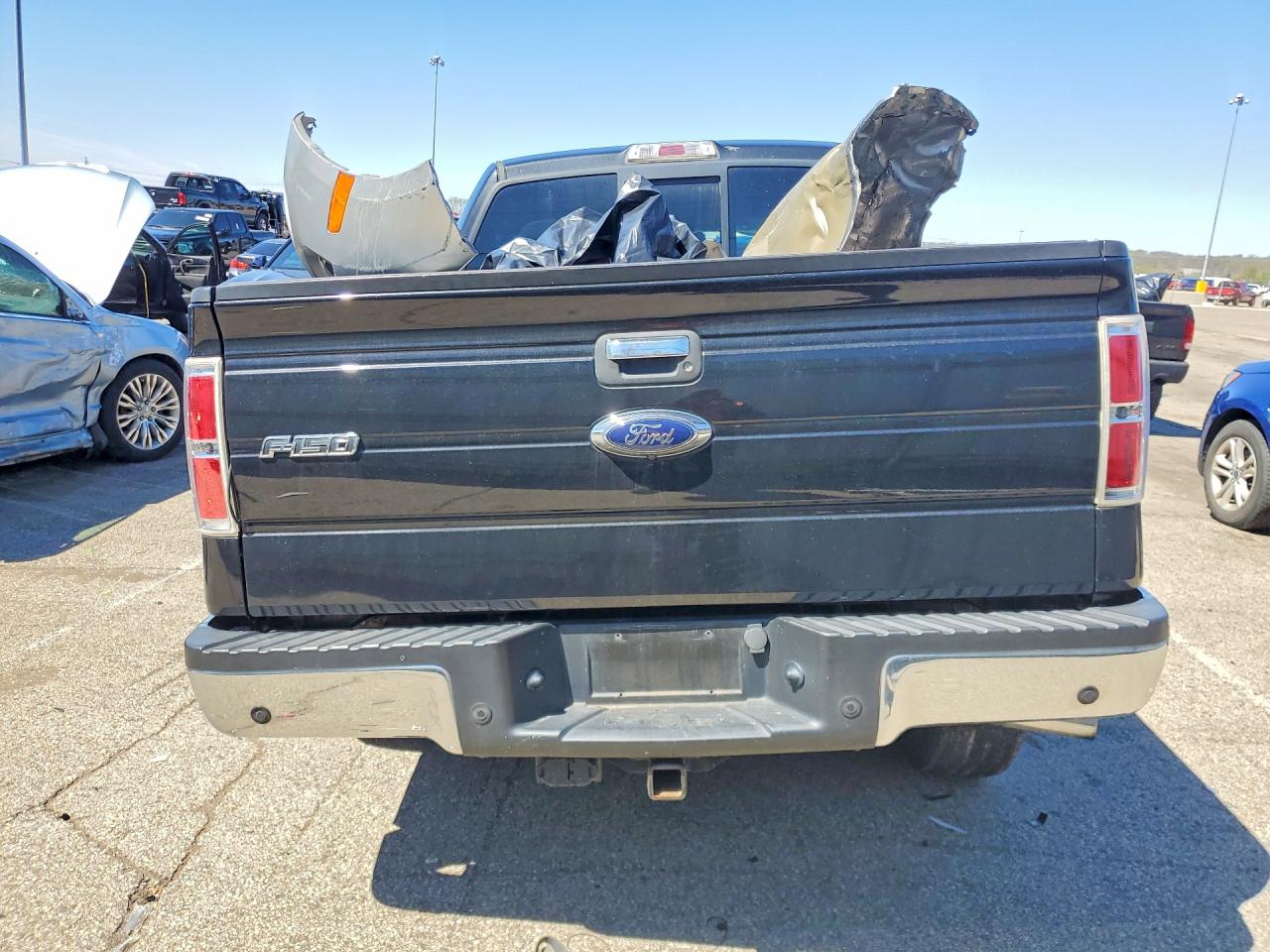 2014 Ford F150 Supercrew Черный vin: 1FTFW1ETXEFB27926