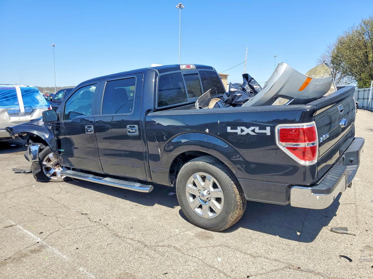 2014 Ford F150 Supercrew Черный vin: 1FTFW1ETXEFB27926