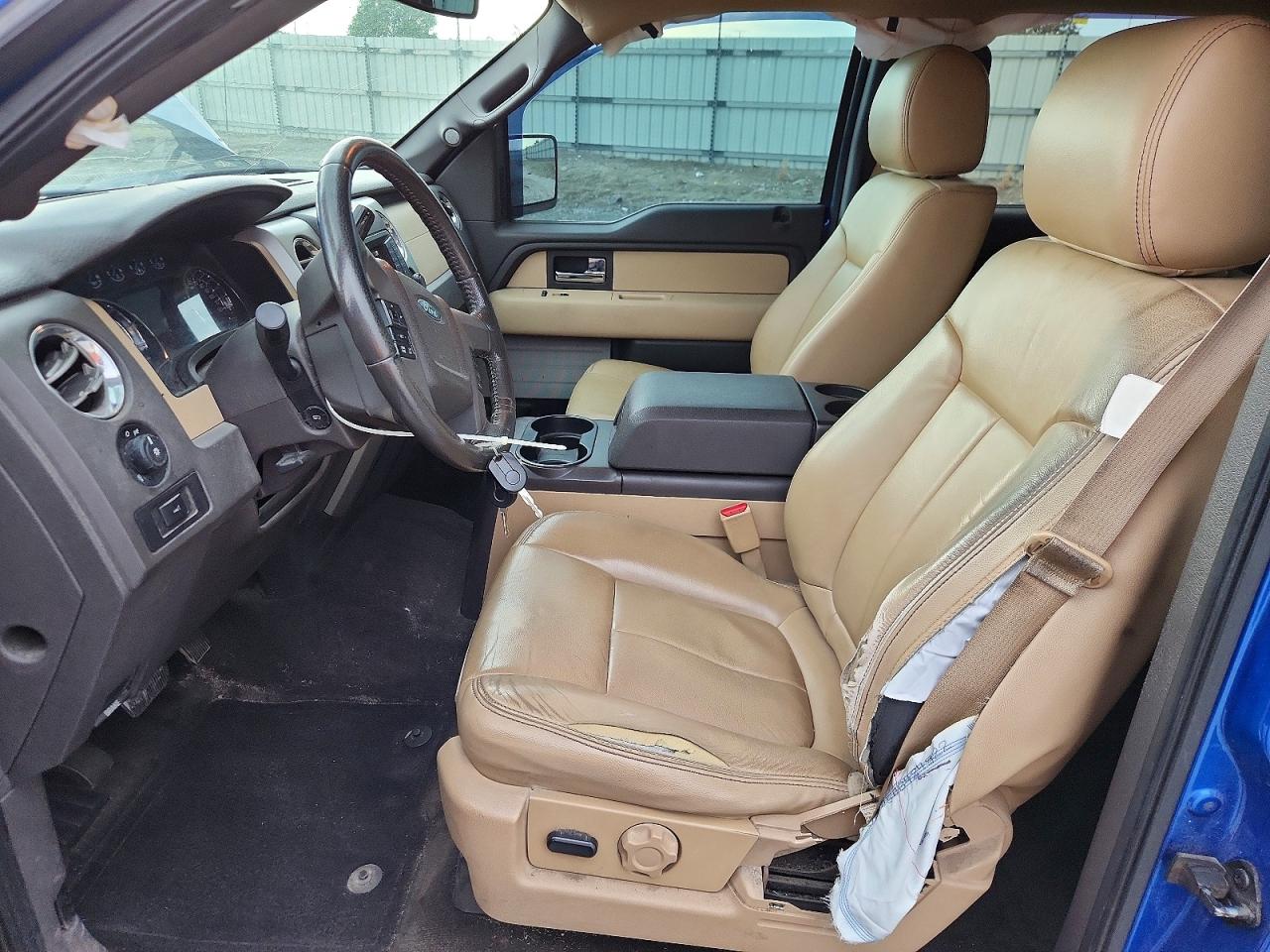 2014 Ford F150 Supercrew Blue vin: 1FTFW1ETXEFB45892