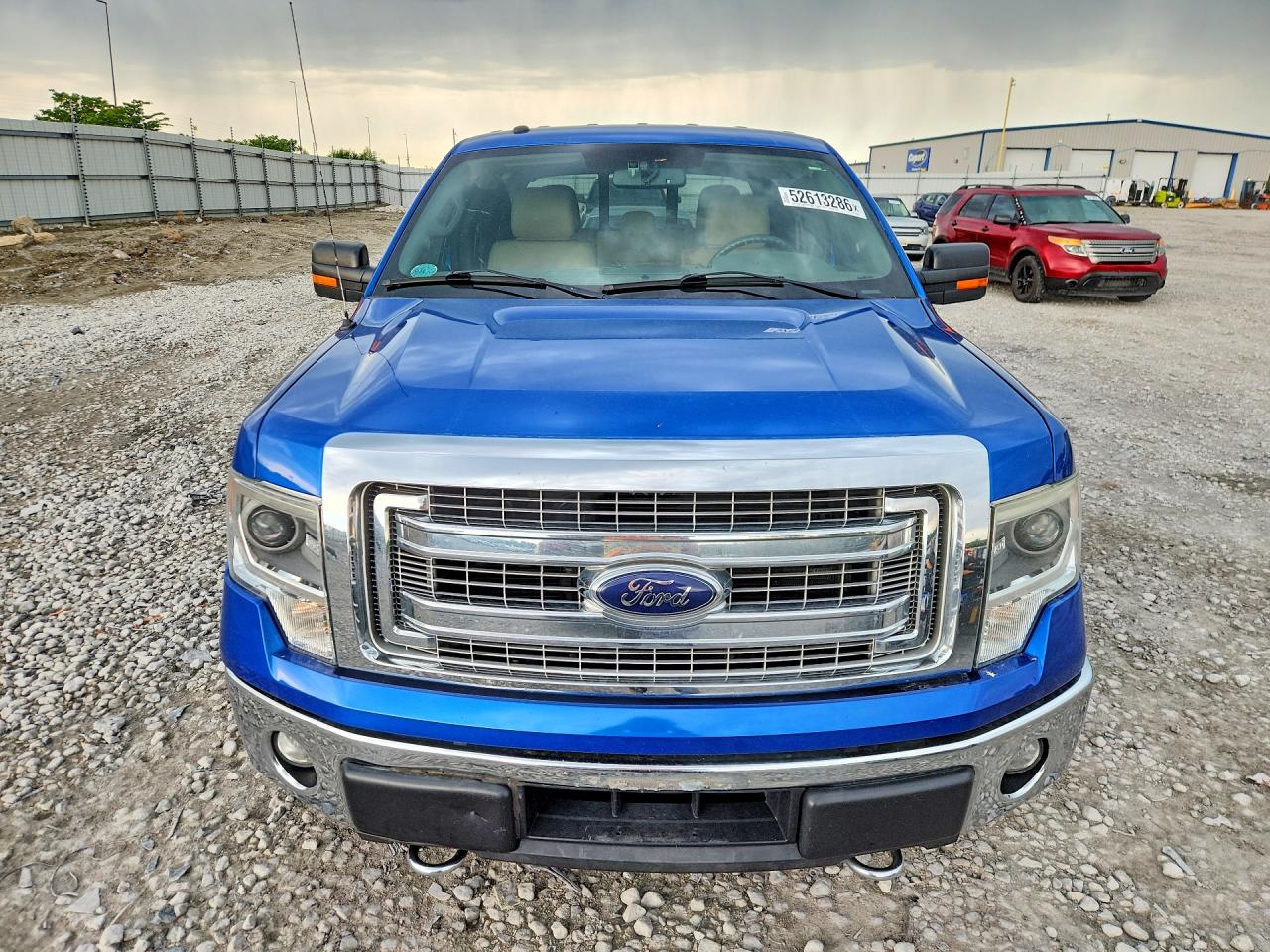 2014 Ford F150 Supercrew Blue vin: 1FTFW1ETXEFB45892