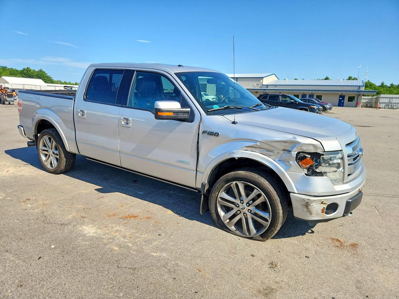 2014 Ford F150 Supercrew Silver vin: 1FTFW1ETXEFB50316