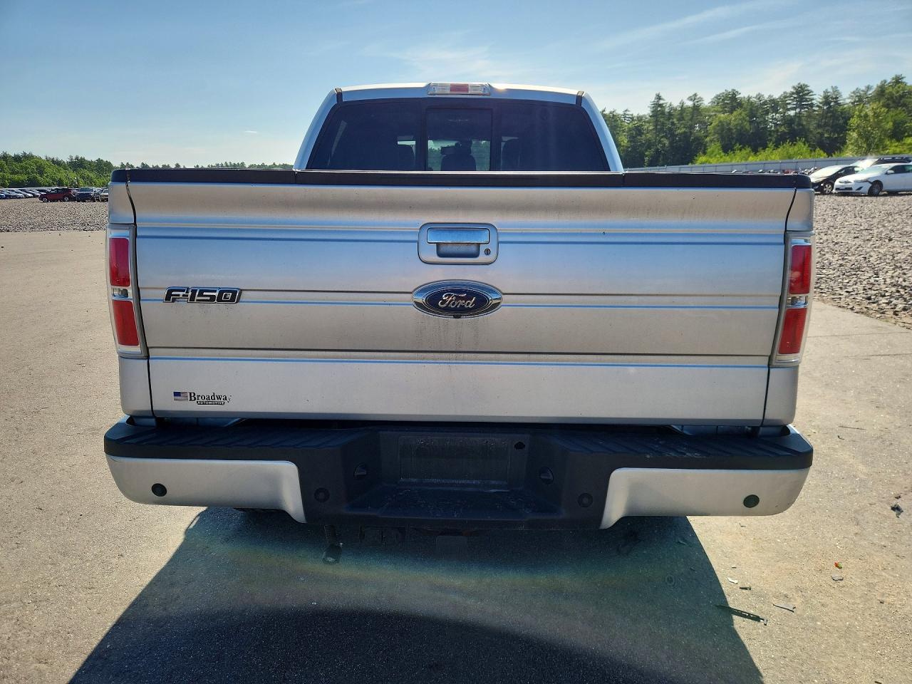 2014 Ford F150 Supercrew Silver vin: 1FTFW1ETXEFB50316
