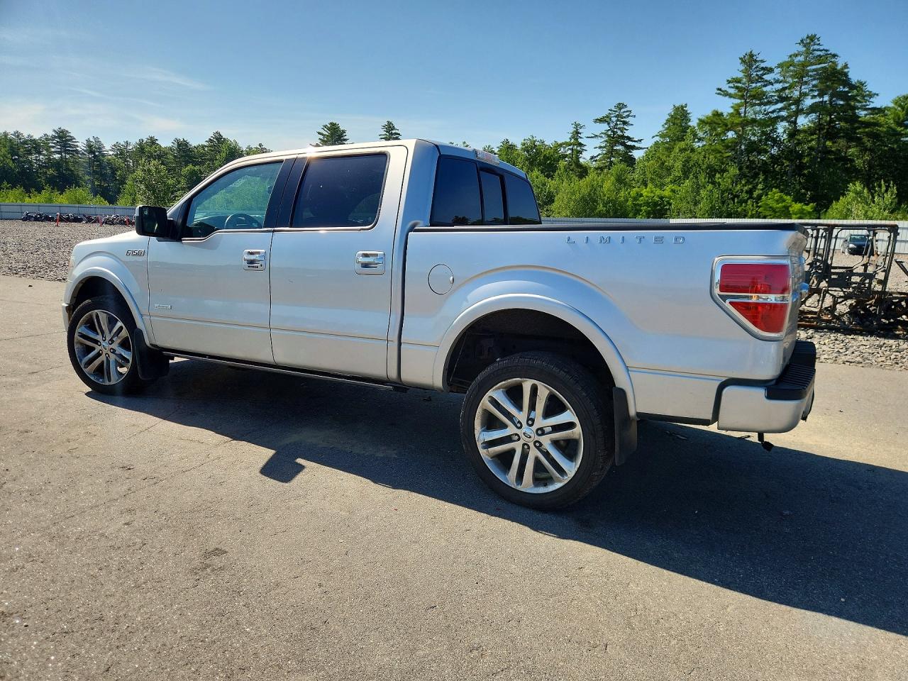 2014 Ford F150 Supercrew Silver vin: 1FTFW1ETXEFB50316