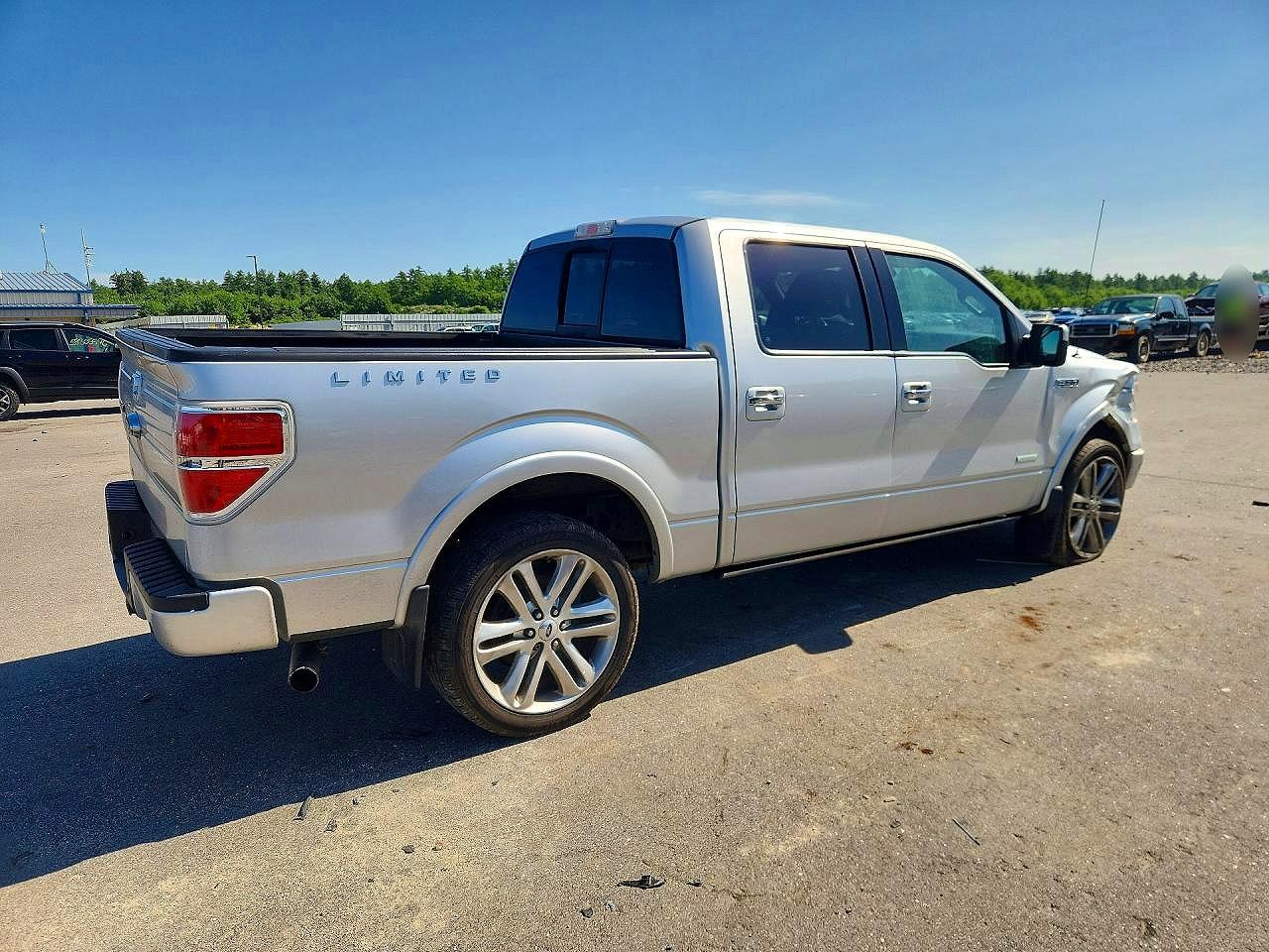 2014 Ford F150 Supercrew Silver vin: 1FTFW1ETXEFB50316