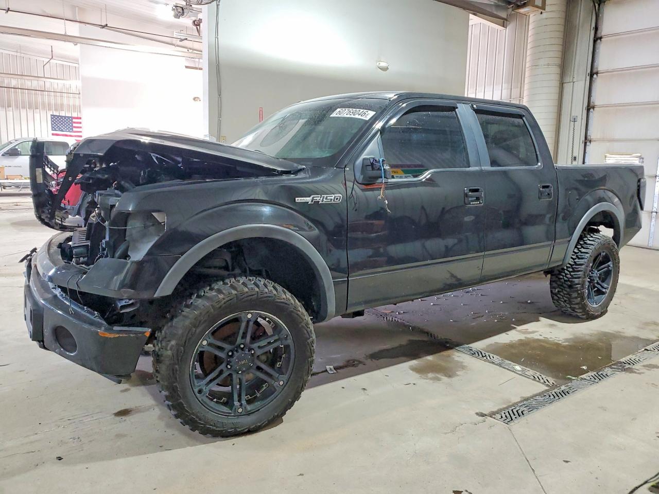 2014 Ford F150 Supercrew Black vin: 1FTFW1ETXEFC87420