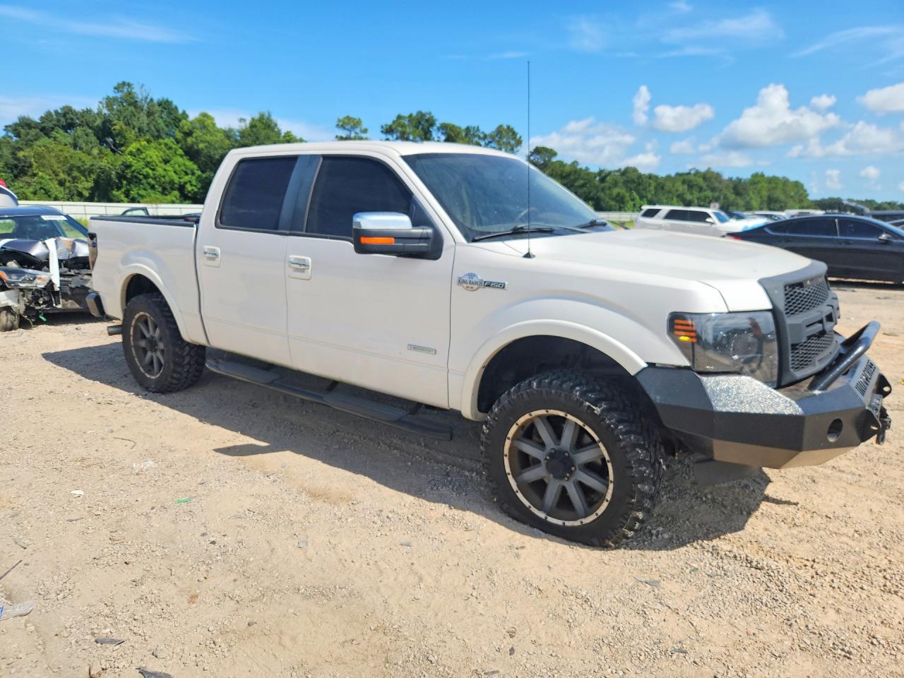 2014 Ford F150 Supercrew White vin: 1FTFW1ETXEKD23792