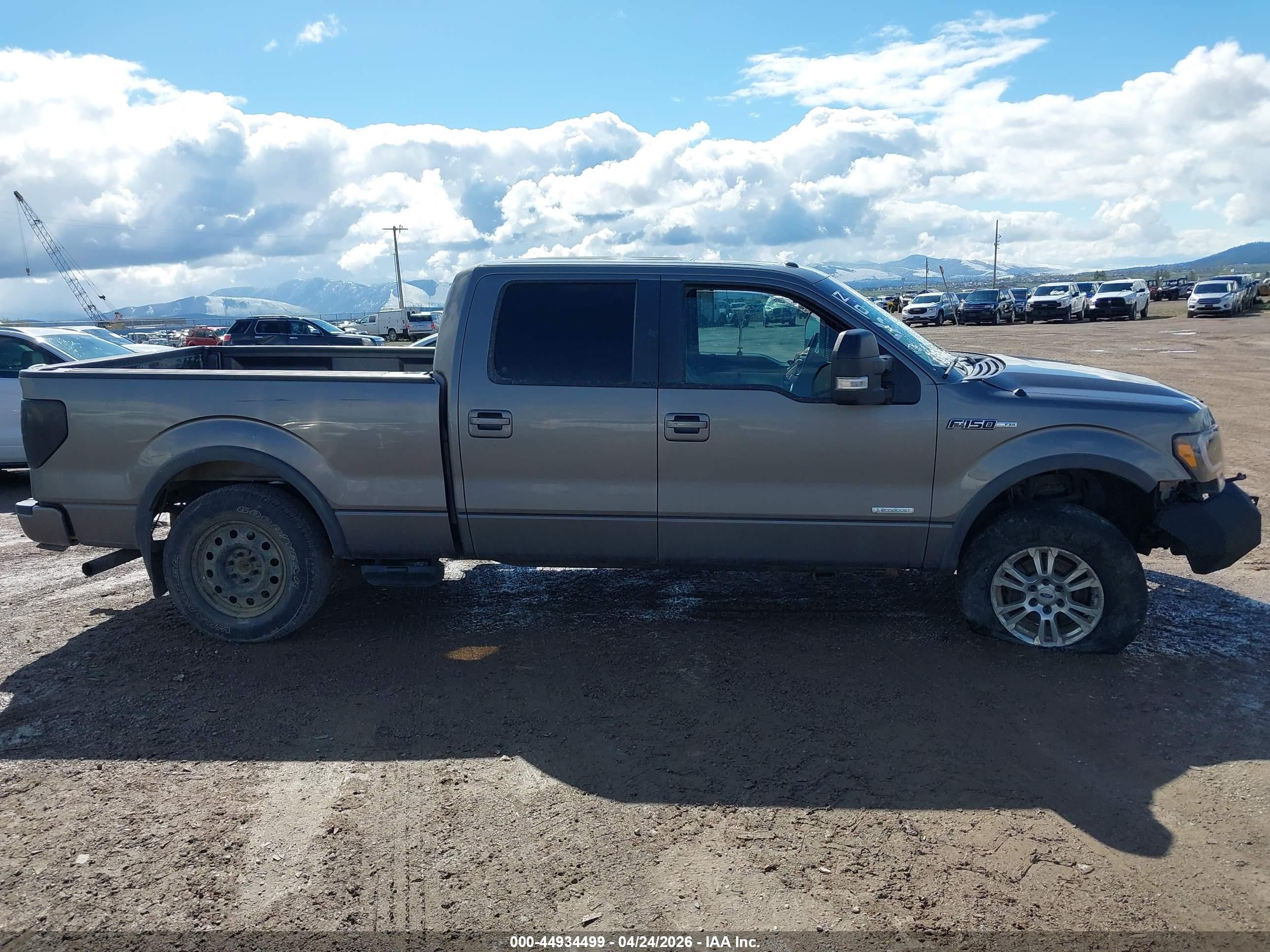 2014 Ford F-150 Fx4 Gray vin: 1FTFW1ETXEKD52693