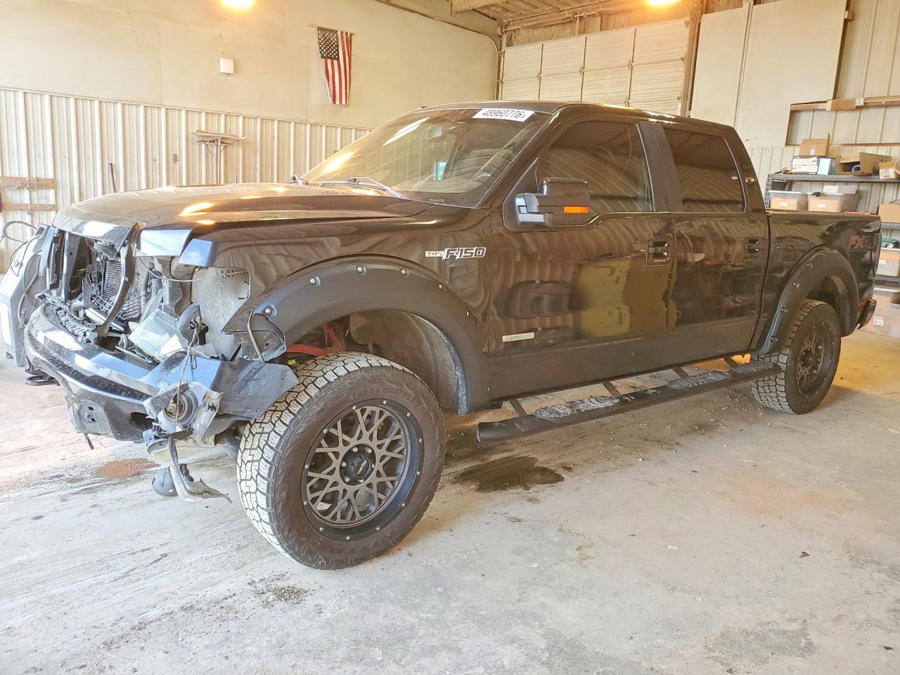 2014 Ford F150 Supercrew Black vin: 1FTFW1ETXEKD58736