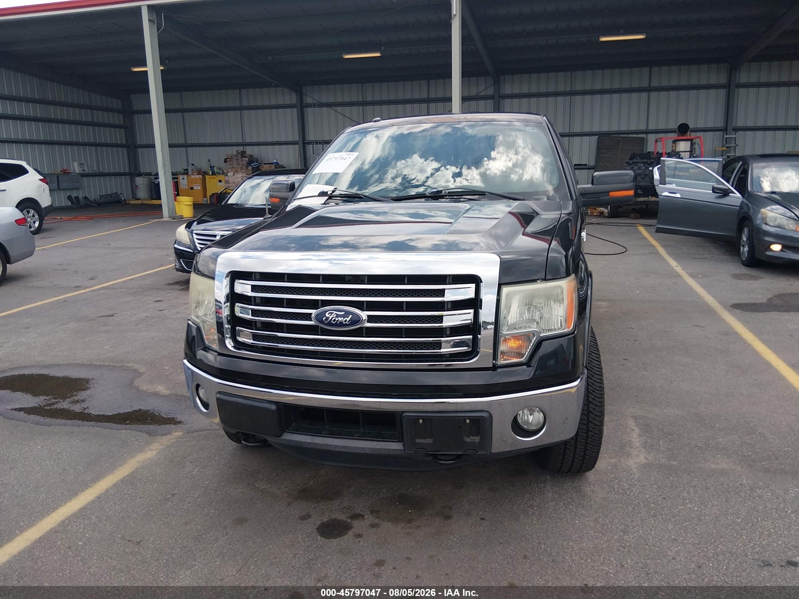 2014 Ford F-150 Lariat Black vin: 1FTFW1ETXEKD71924