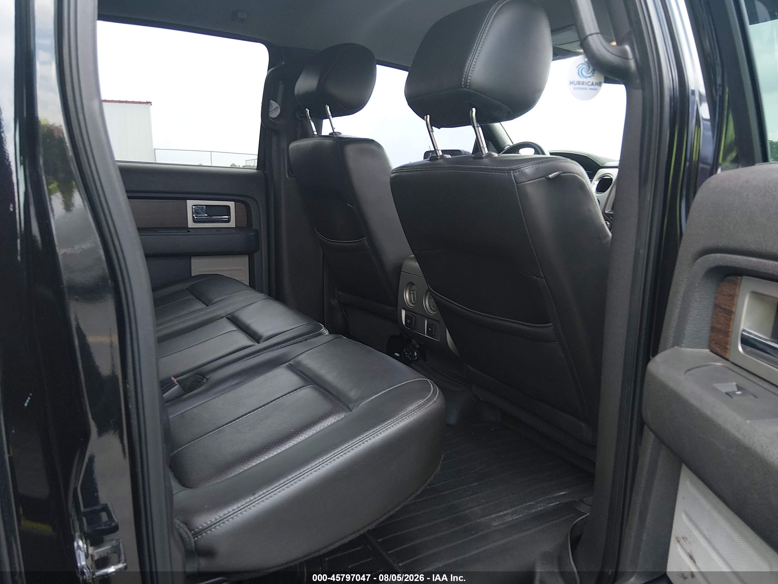 2014 Ford F-150 Lariat Black vin: 1FTFW1ETXEKD71924