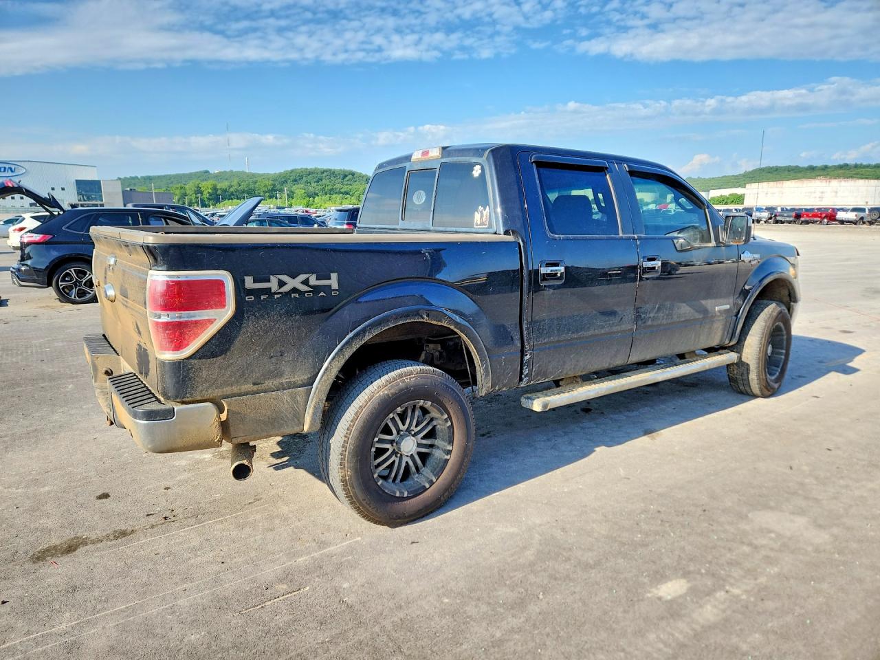 2014 Ford F150 Supercrew Black vin: 1FTFW1ETXEKF06156