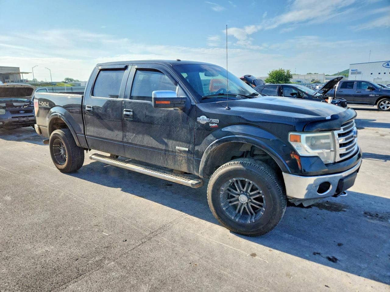 2014 Ford F150 Supercrew Black vin: 1FTFW1ETXEKF06156