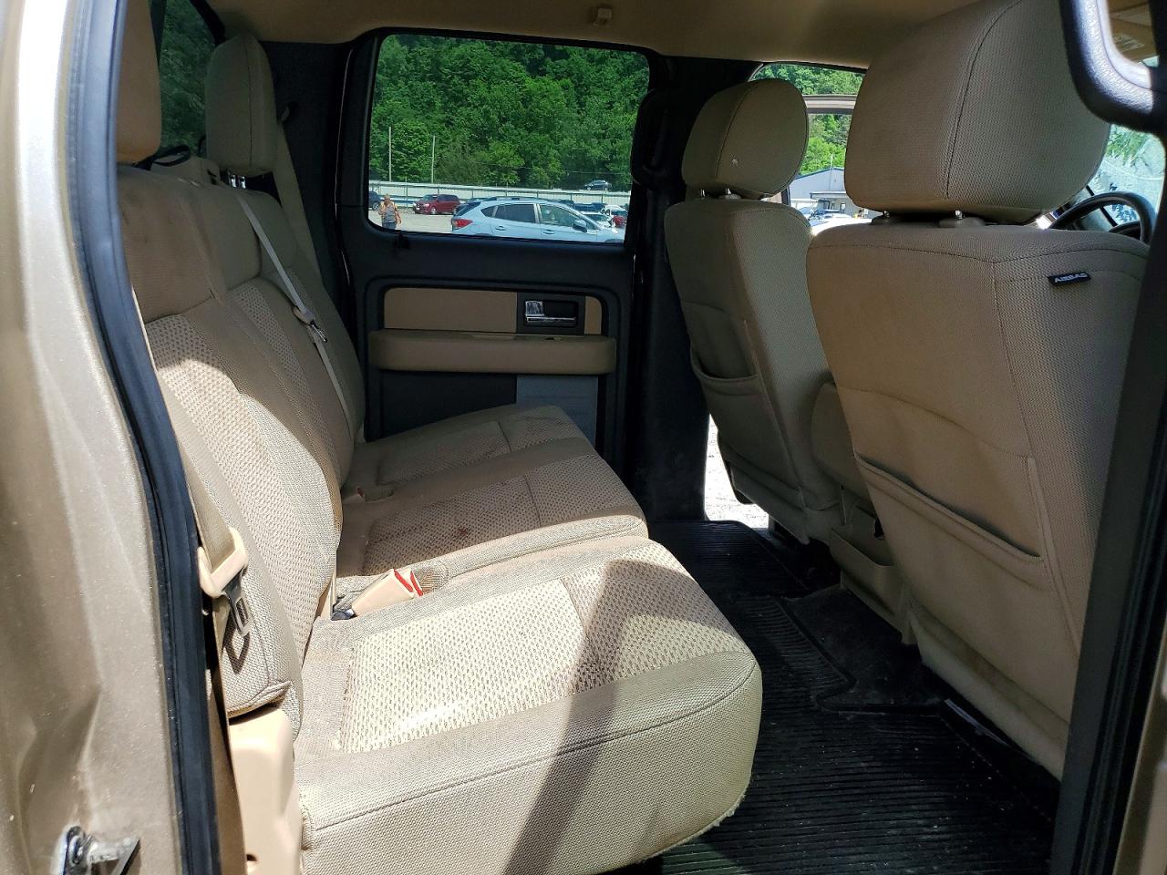 2014 Ford F150 Supercrew Beige vin: 1FTFW1ETXEKF17593