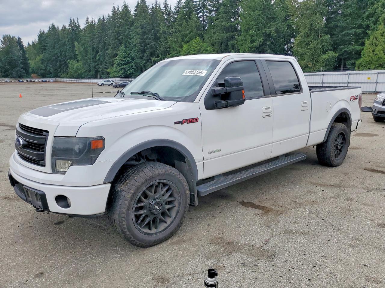 2014 Ford F150 Supercrew Белый vin: 1FTFW1ETXEKF58192