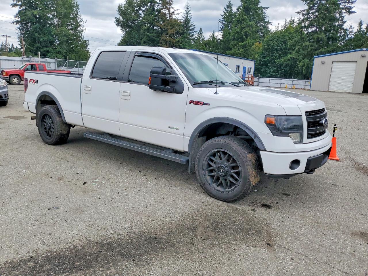 2014 Ford F150 Supercrew White vin: 1FTFW1ETXEKF58192