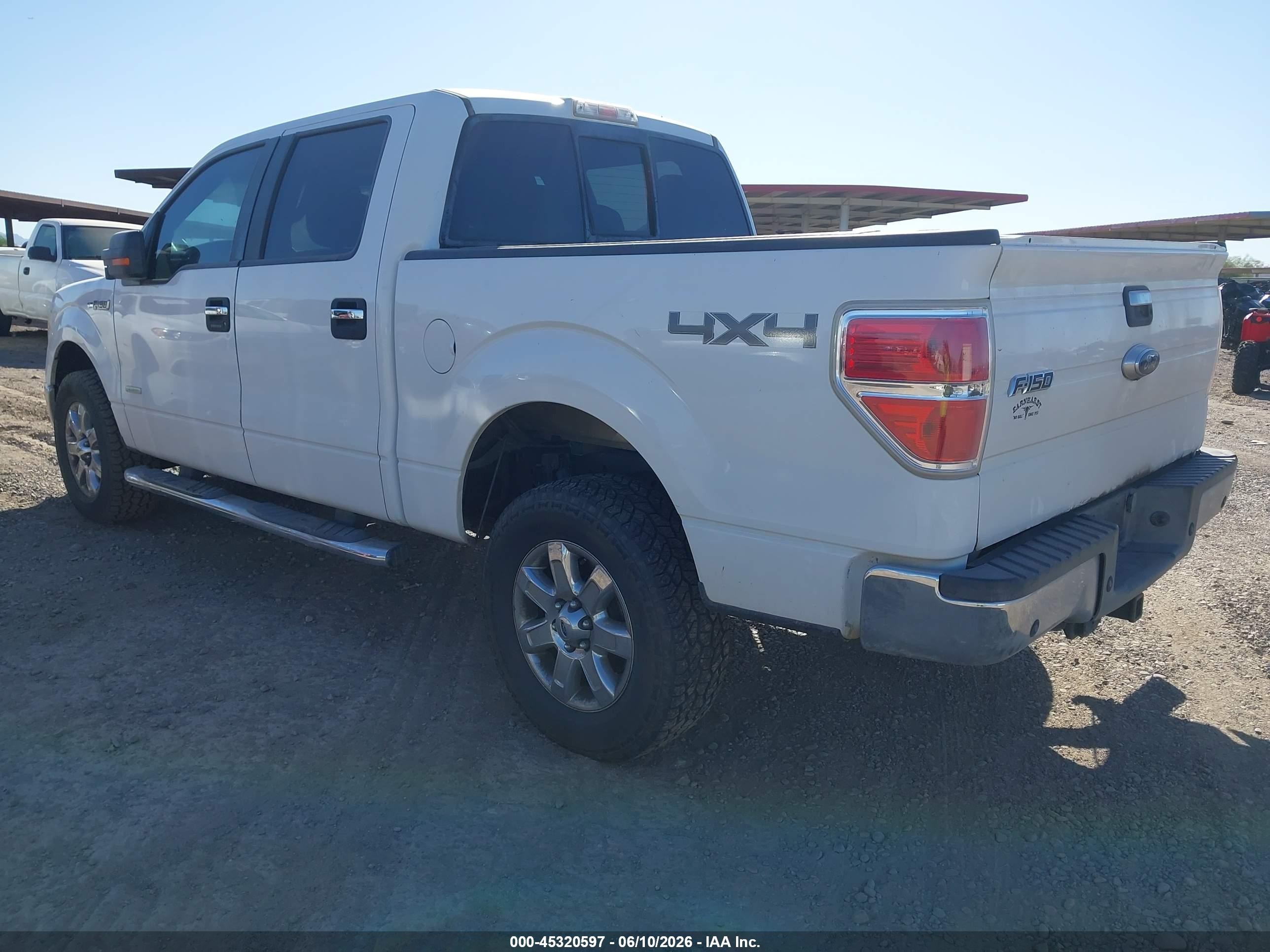 2014 Ford F-150 Xlt White vin: 1FTFW1ETXEKF75834