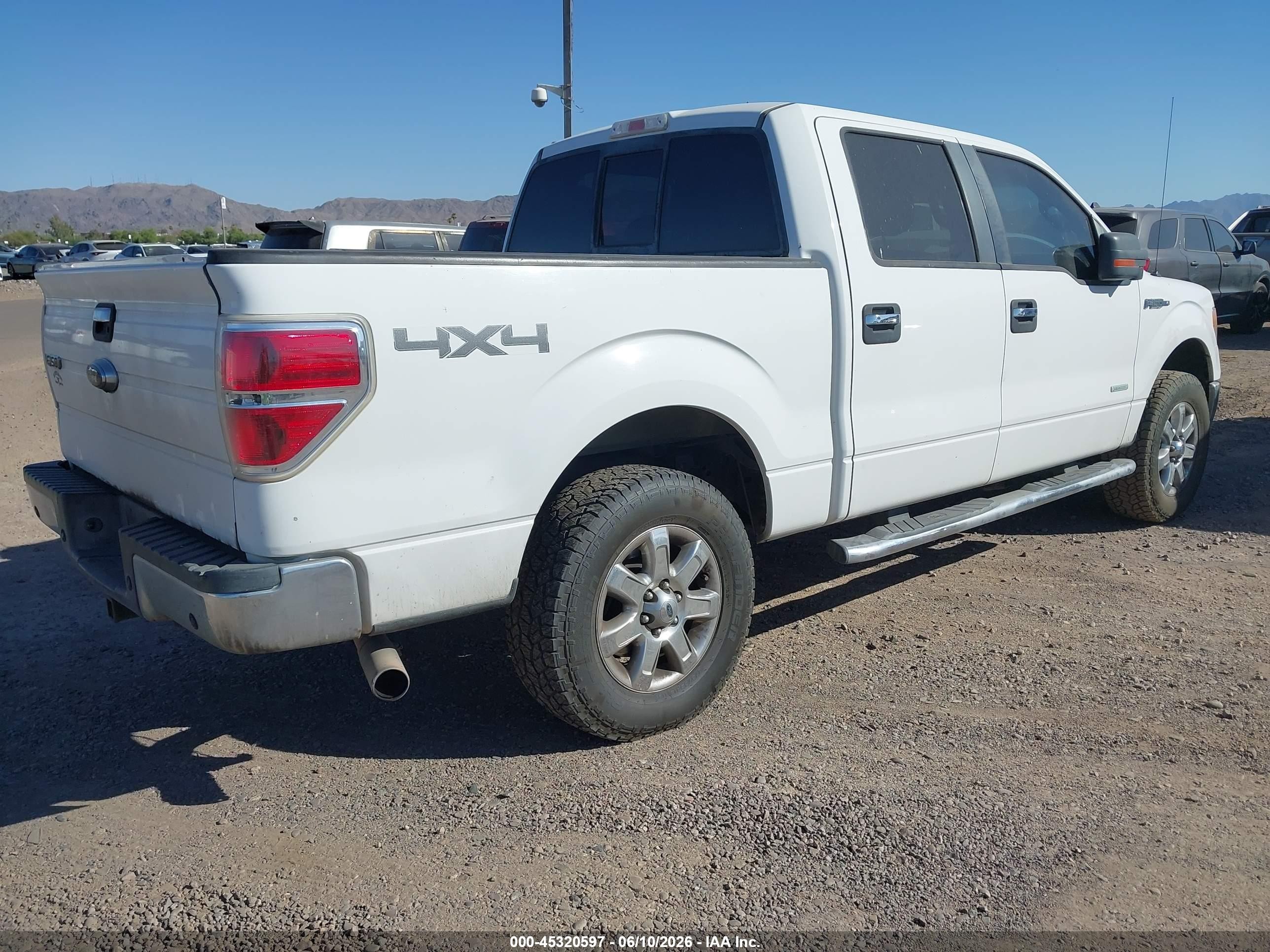 2014 Ford F-150 Xlt White vin: 1FTFW1ETXEKF75834