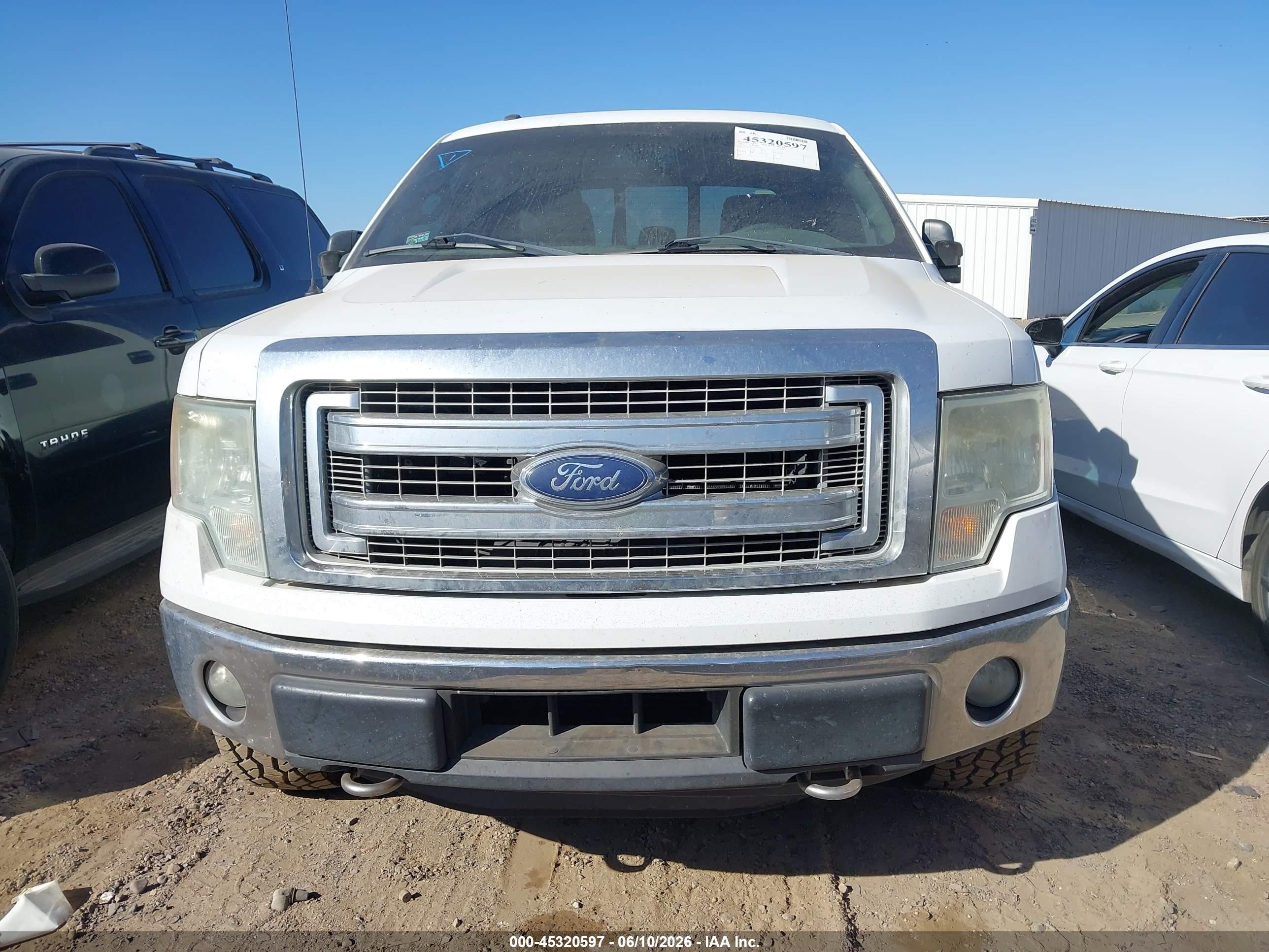 2014 Ford F-150 Xlt White vin: 1FTFW1ETXEKF75834