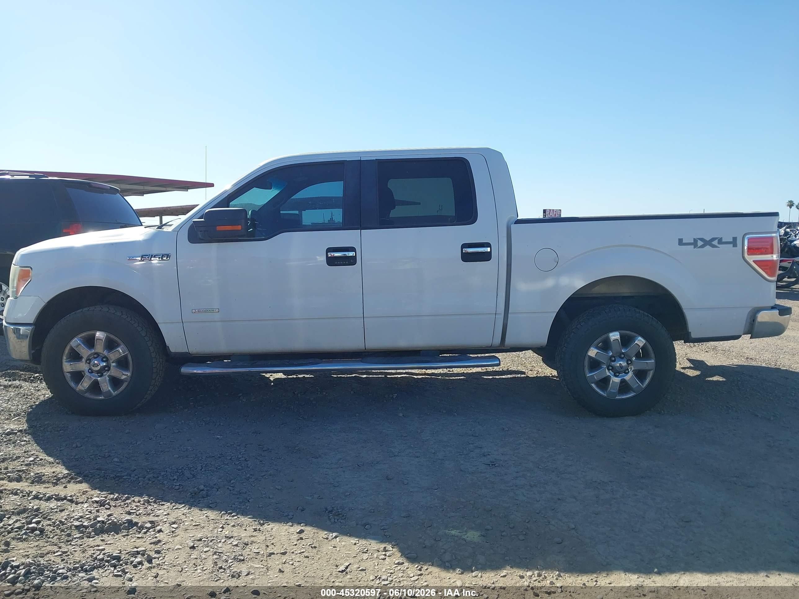 2014 Ford F-150 Xlt White vin: 1FTFW1ETXEKF75834